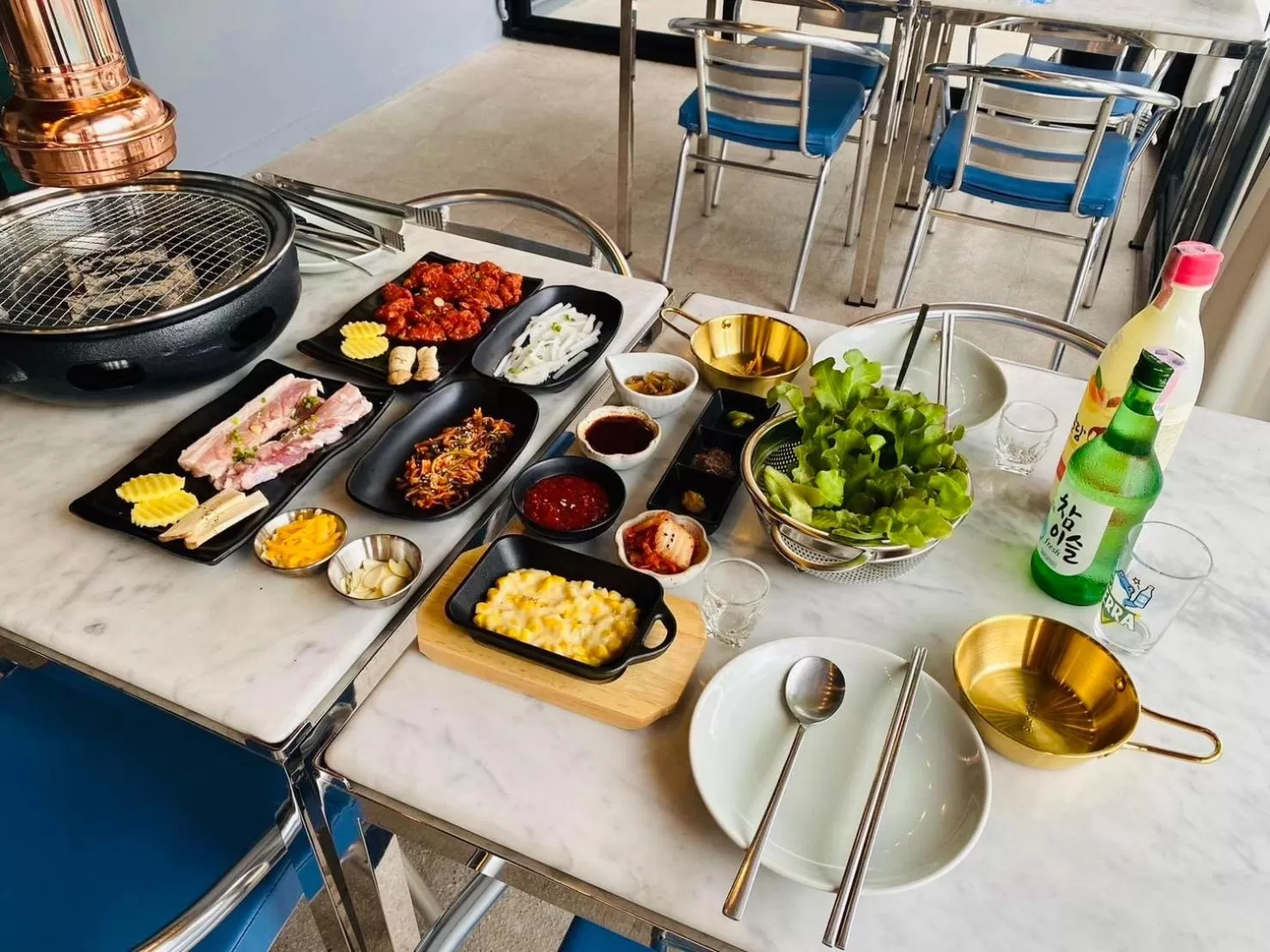 Food and drinks in The Galla Hotel