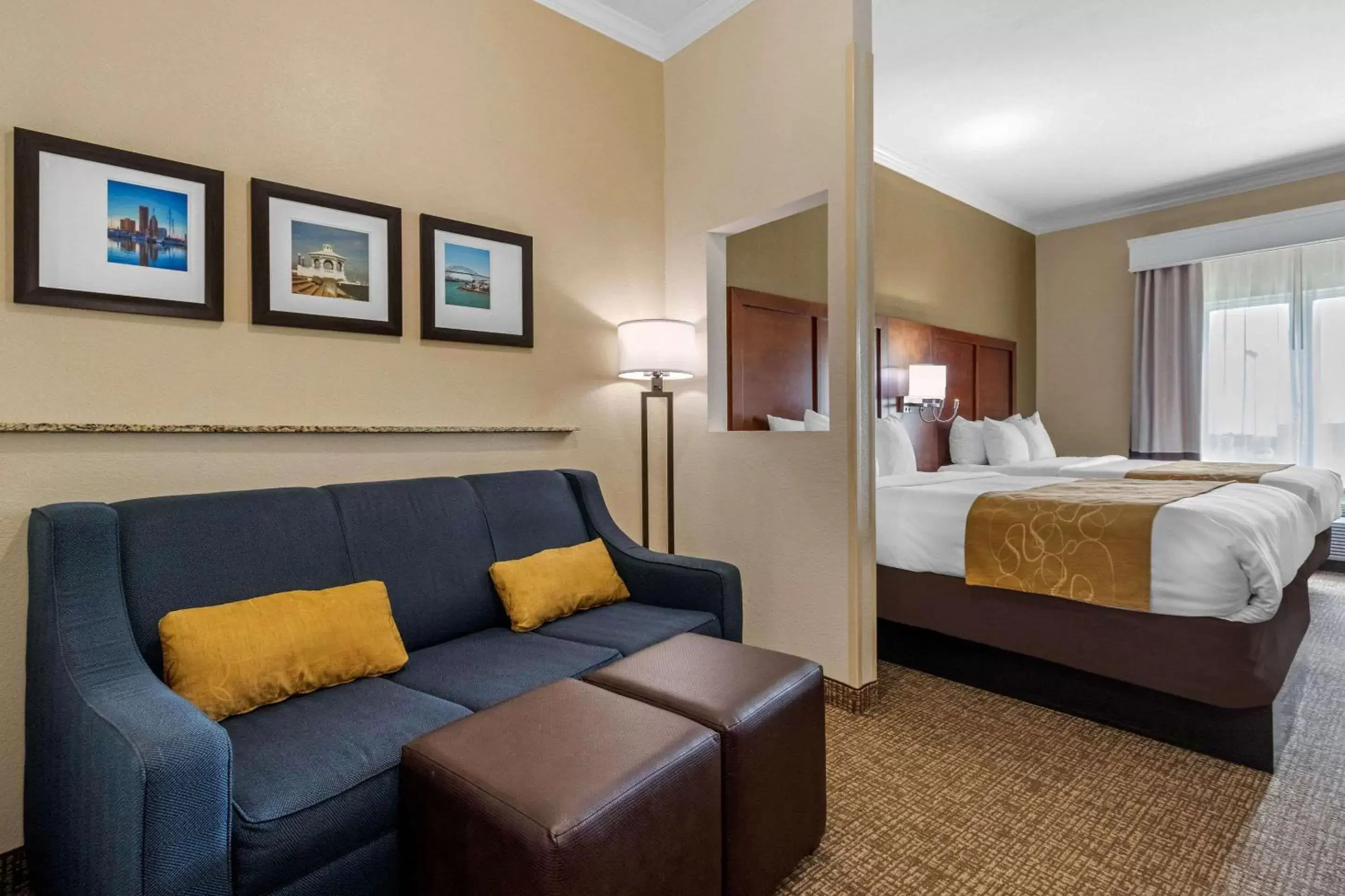 Photo of the whole room in Comfort Suites Central
