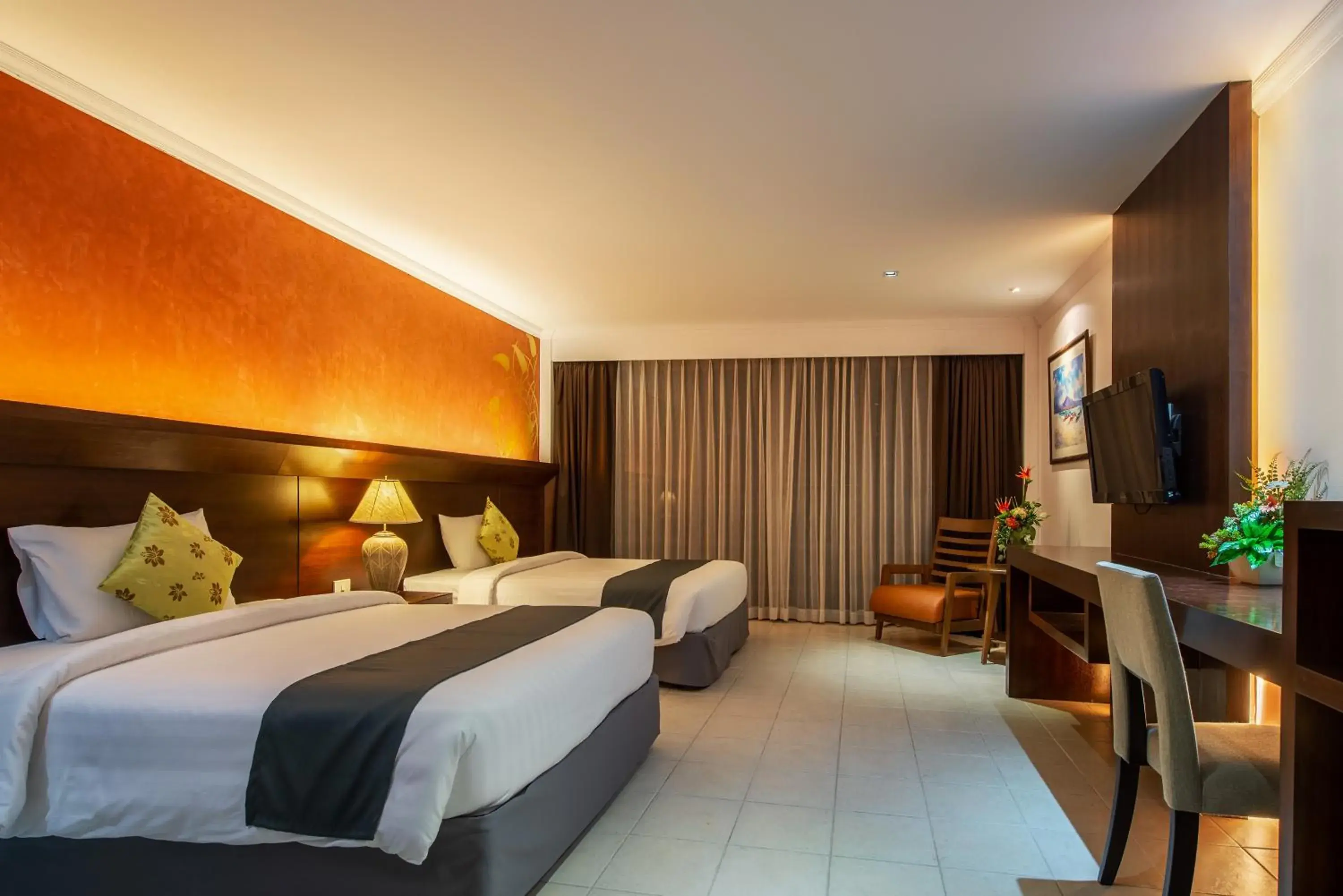 Bed in Areca Resort and Spa Bed in Areca Resort and Spa