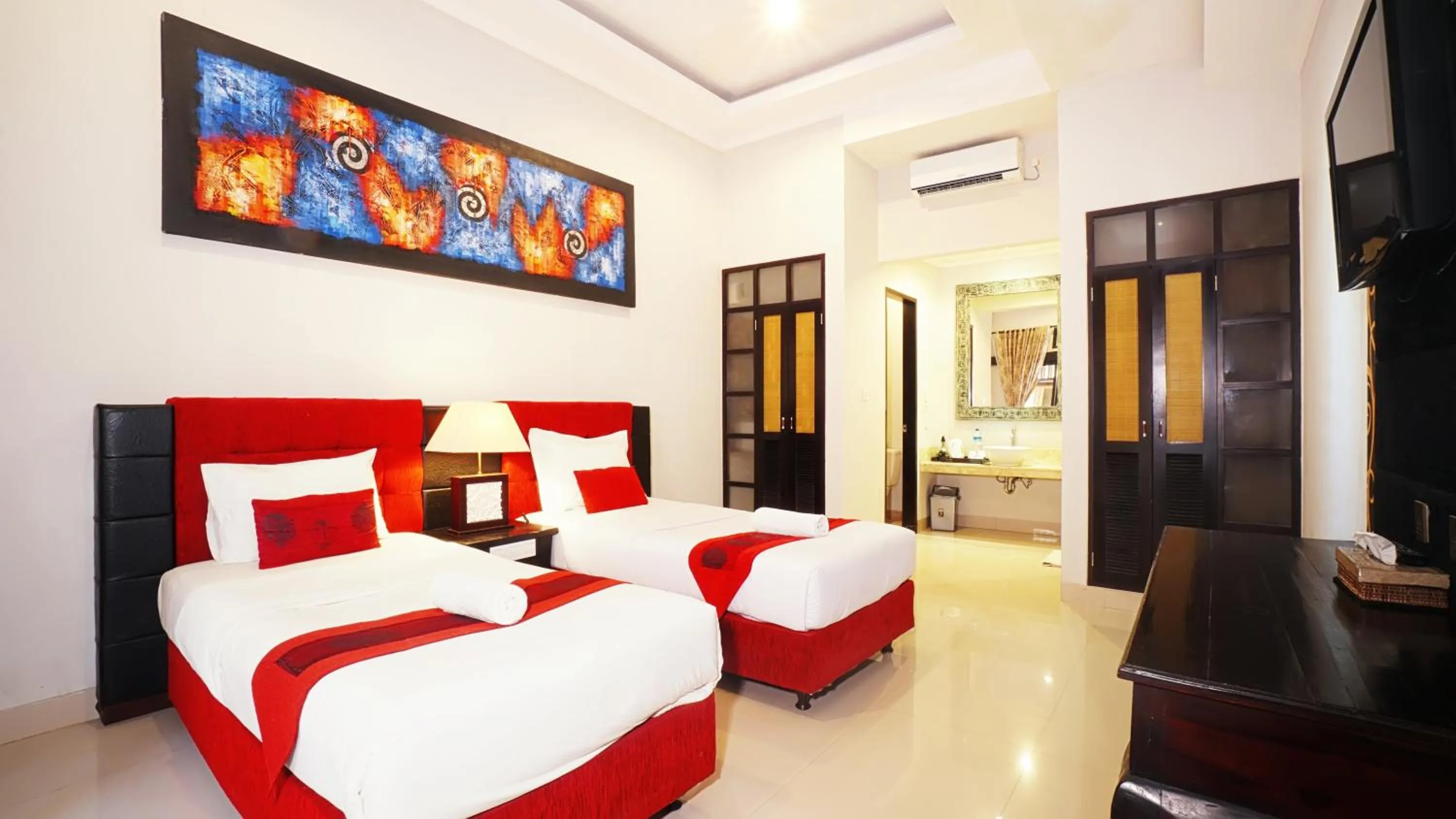 Bedroom, Bed in Vamana Resort - CHSE Certified