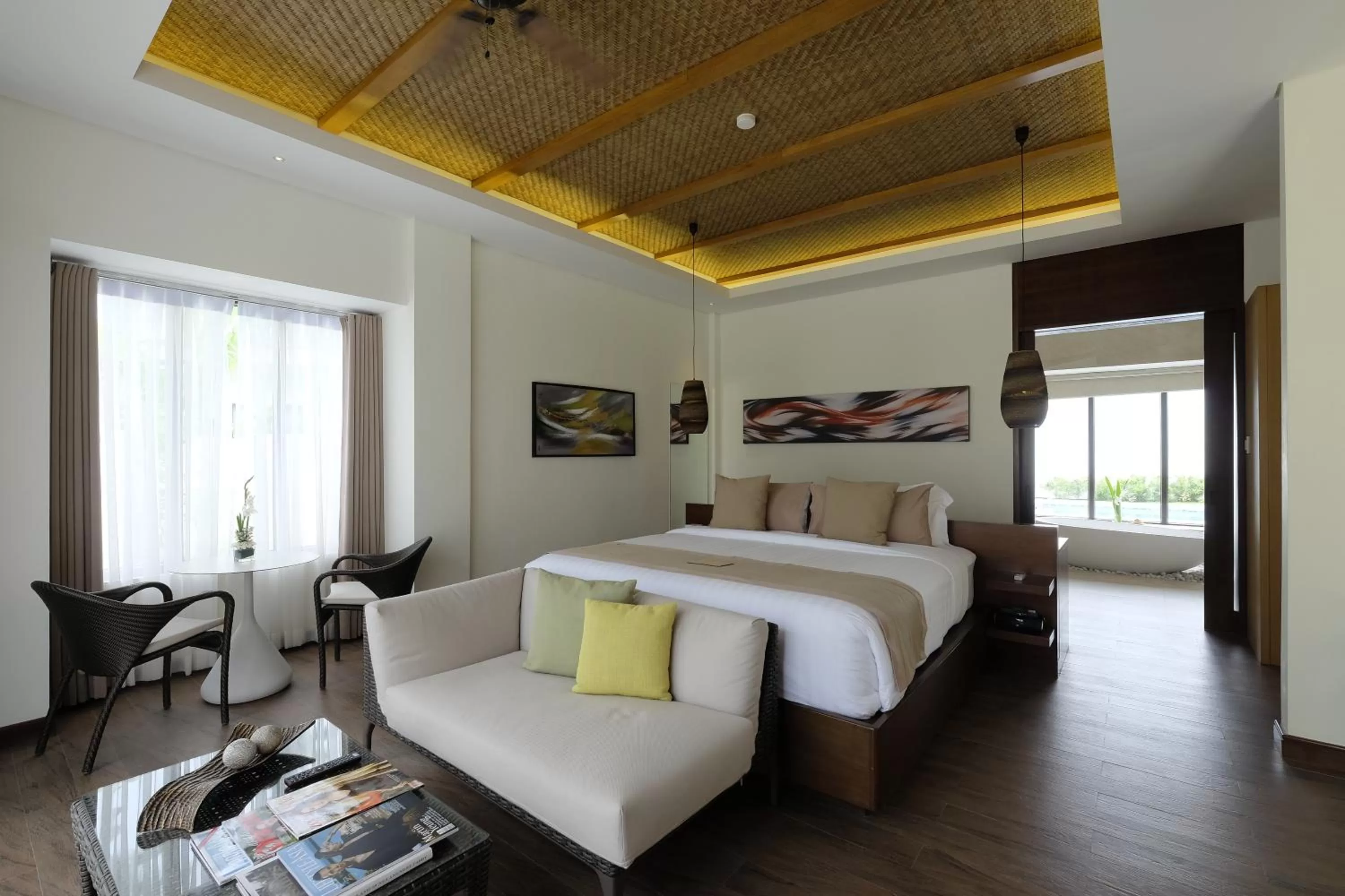 Bed in Kandaya Resort