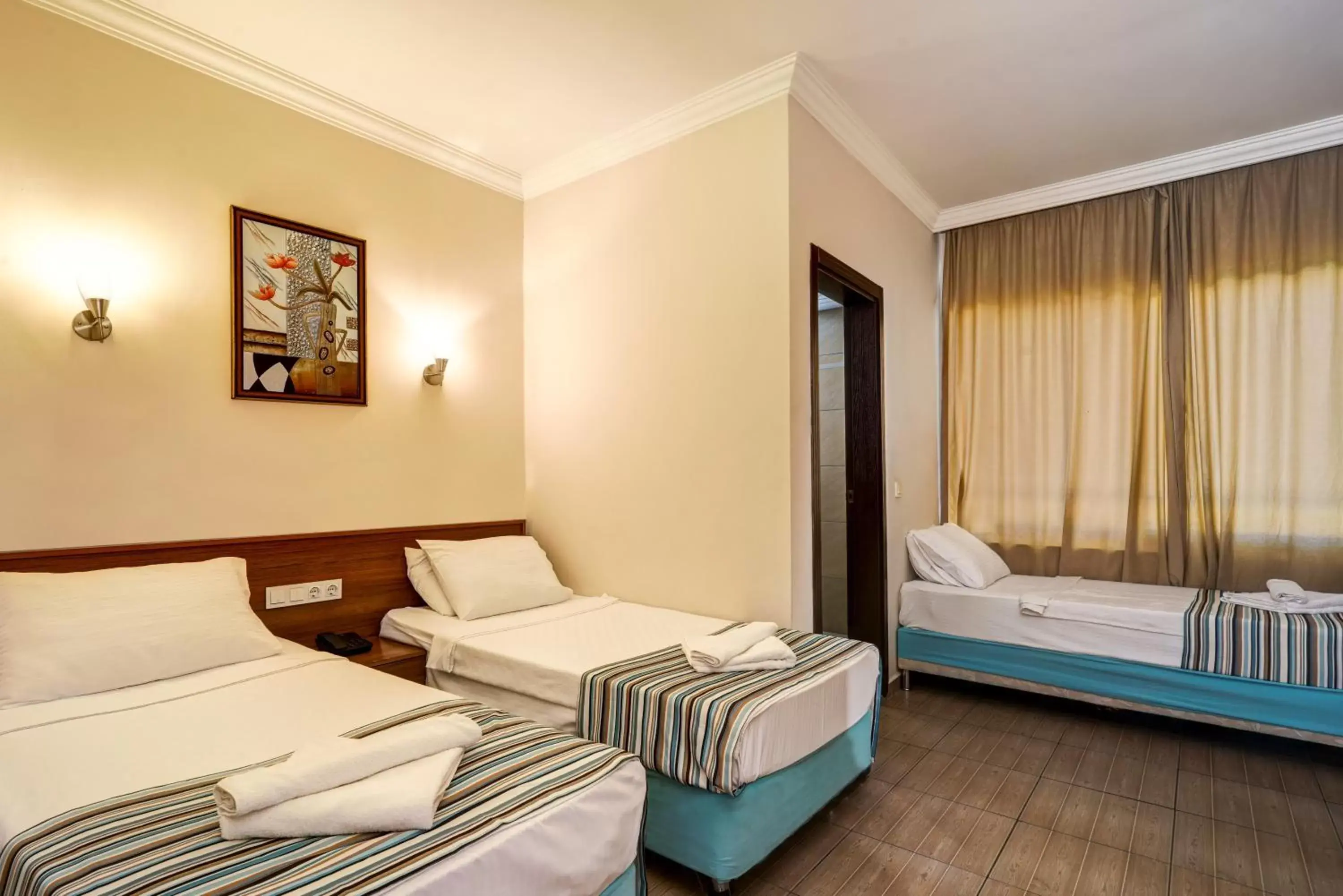 Bed in Ozcan Hotel