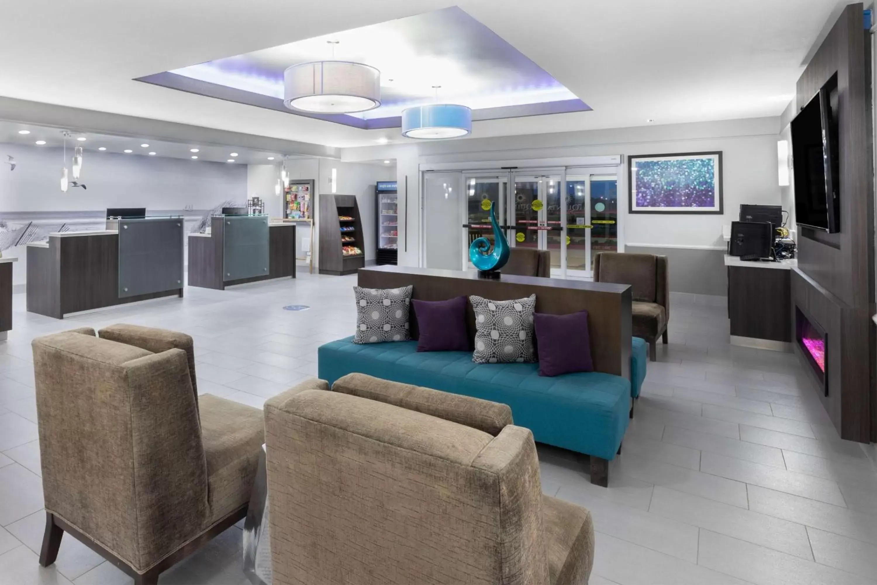 Lobby or reception in La Quinta by Wyndham Port Lavaca Lobby or reception in La Quinta by Wyndham Port Lavaca