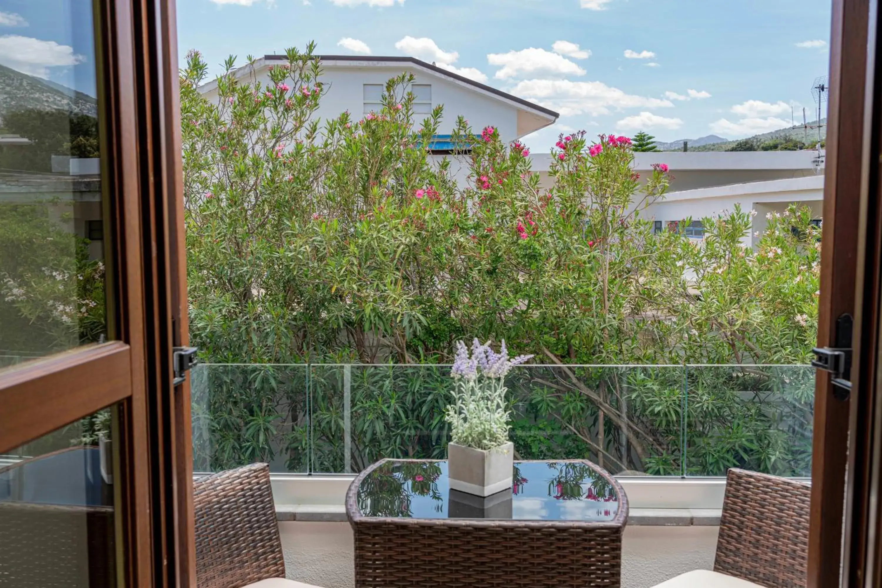 Balcony/Terrace in Hotel Ristorante La Conchiglia