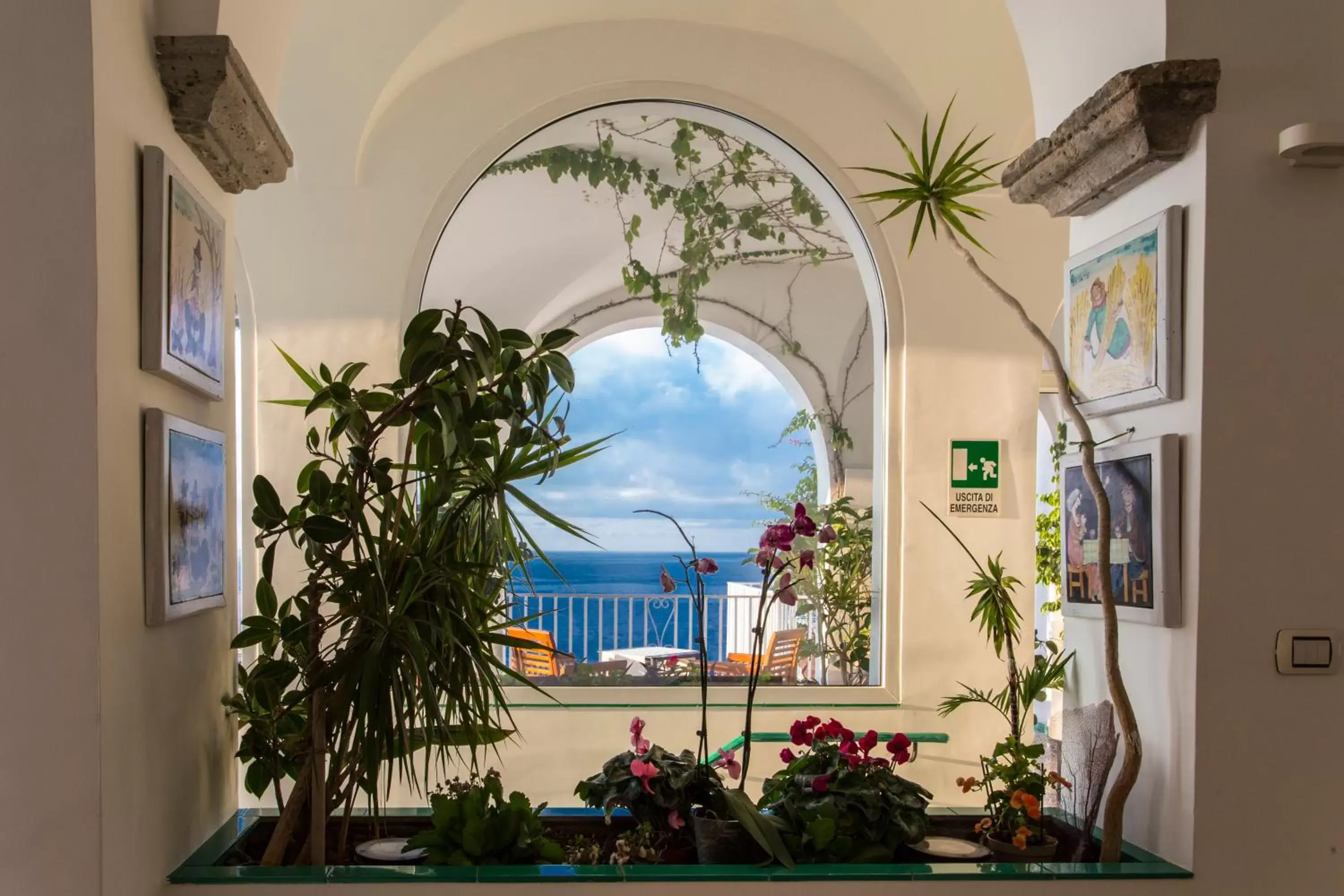 Lobby or reception in Hotel Marina Riviera