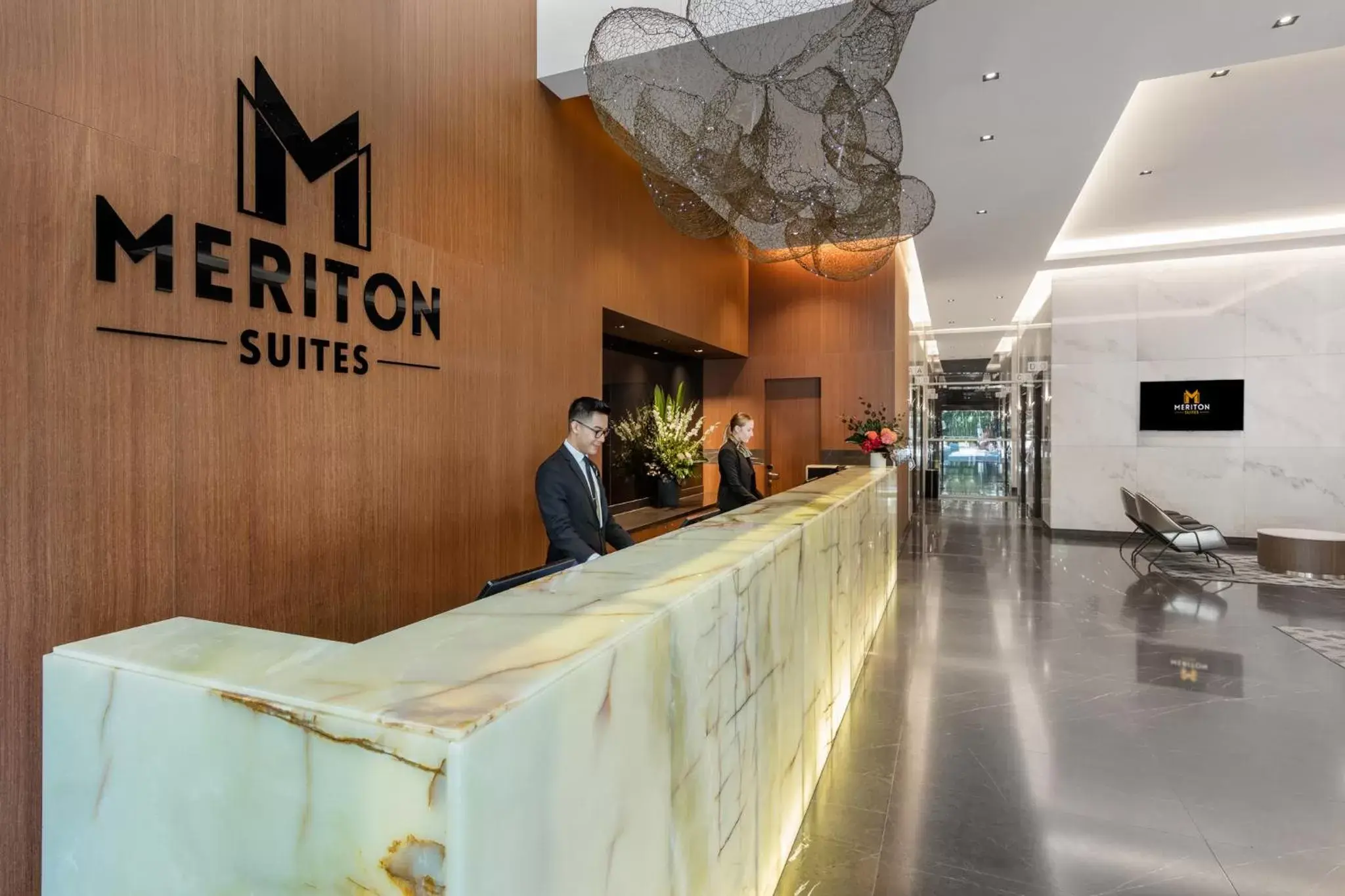 Staff, Lobby/Reception in Meriton Suites Herschel Street, Brisbane