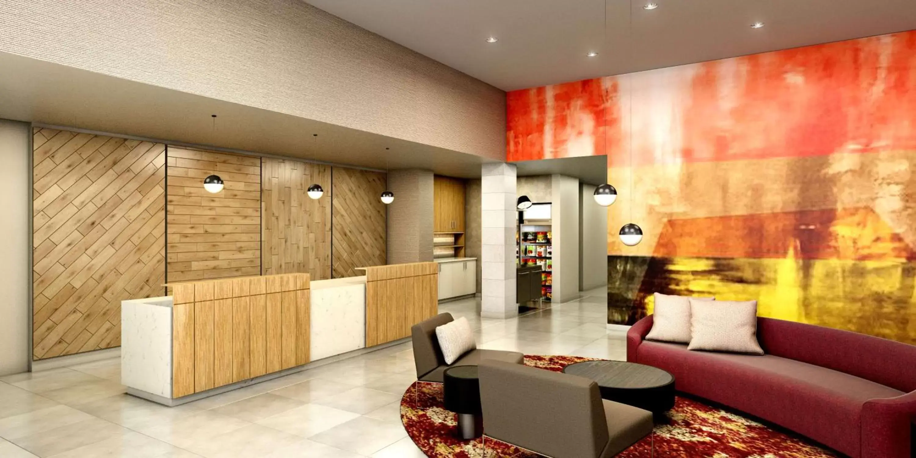 Lobby or reception, Lobby/Reception in Homewood Suites By Hilton Belmont