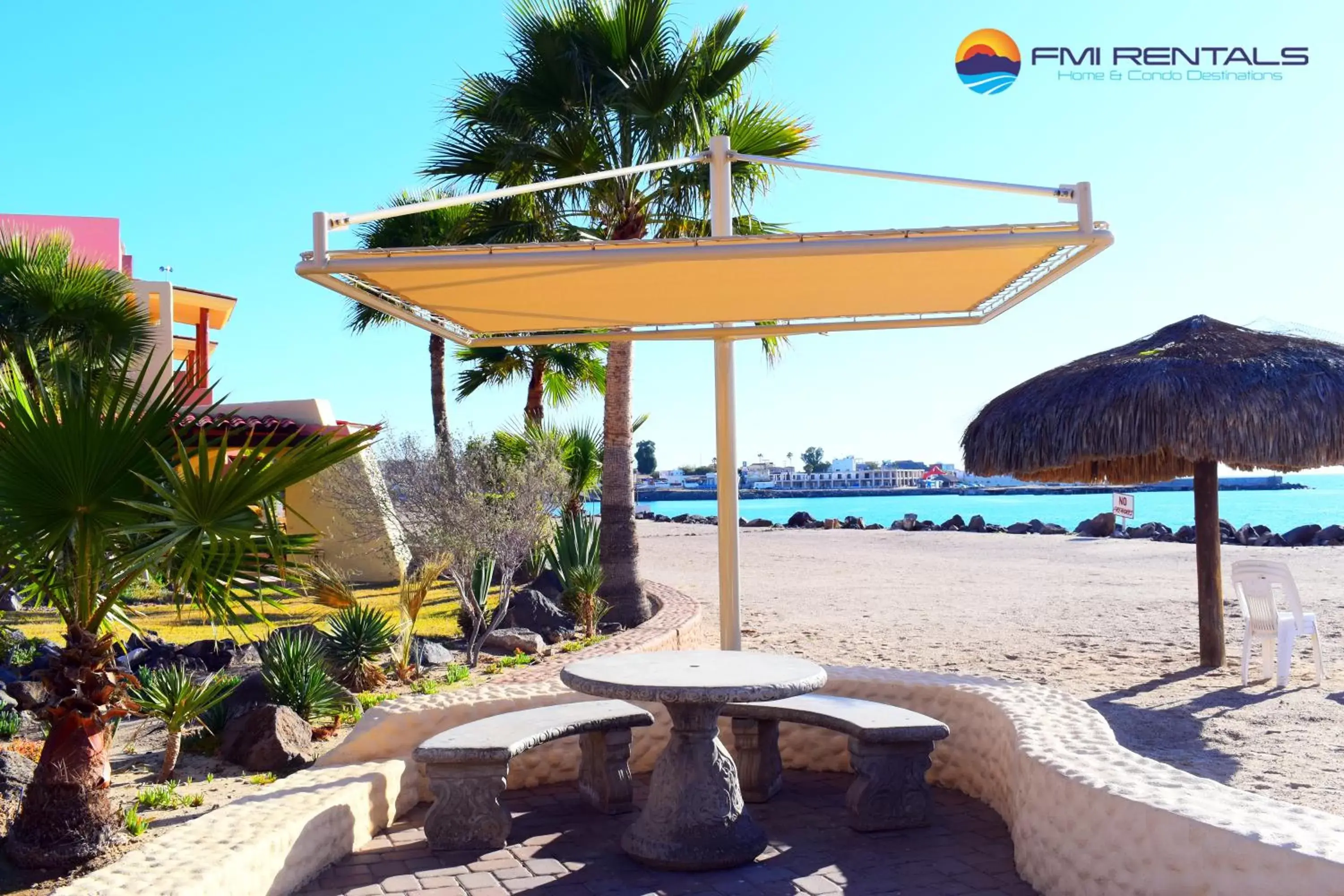 Seating area in Marina Pinacate A-521
