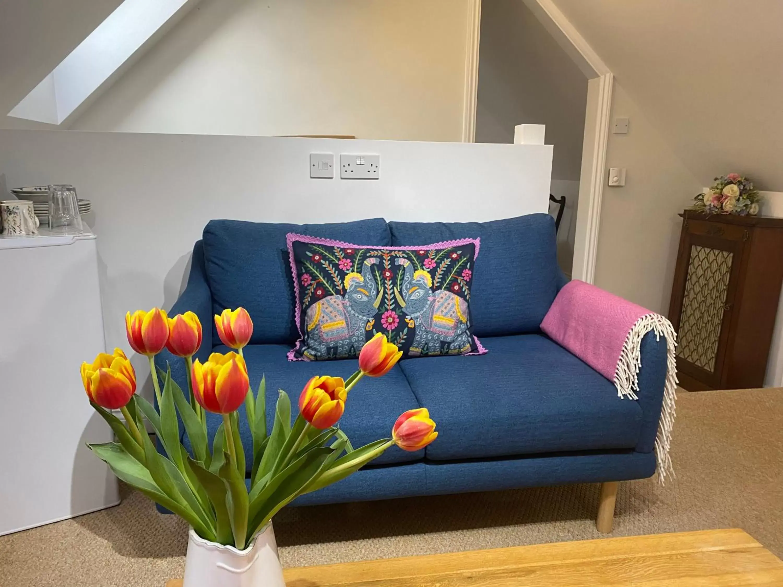 Living room, Seating Area in The Hayloft B and B