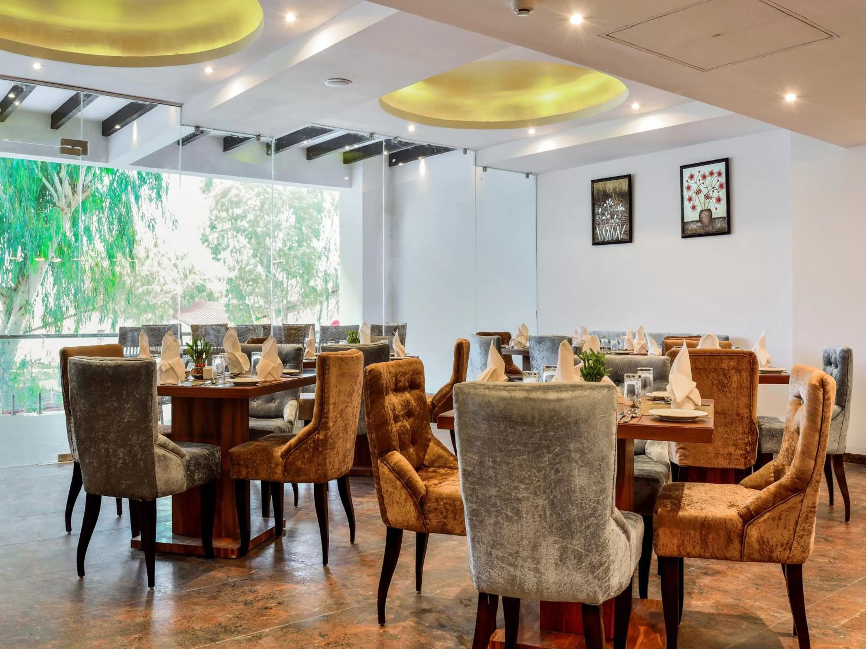 Restaurant/places to eat in Bamboo Saa Resort & Spa - Udaipur