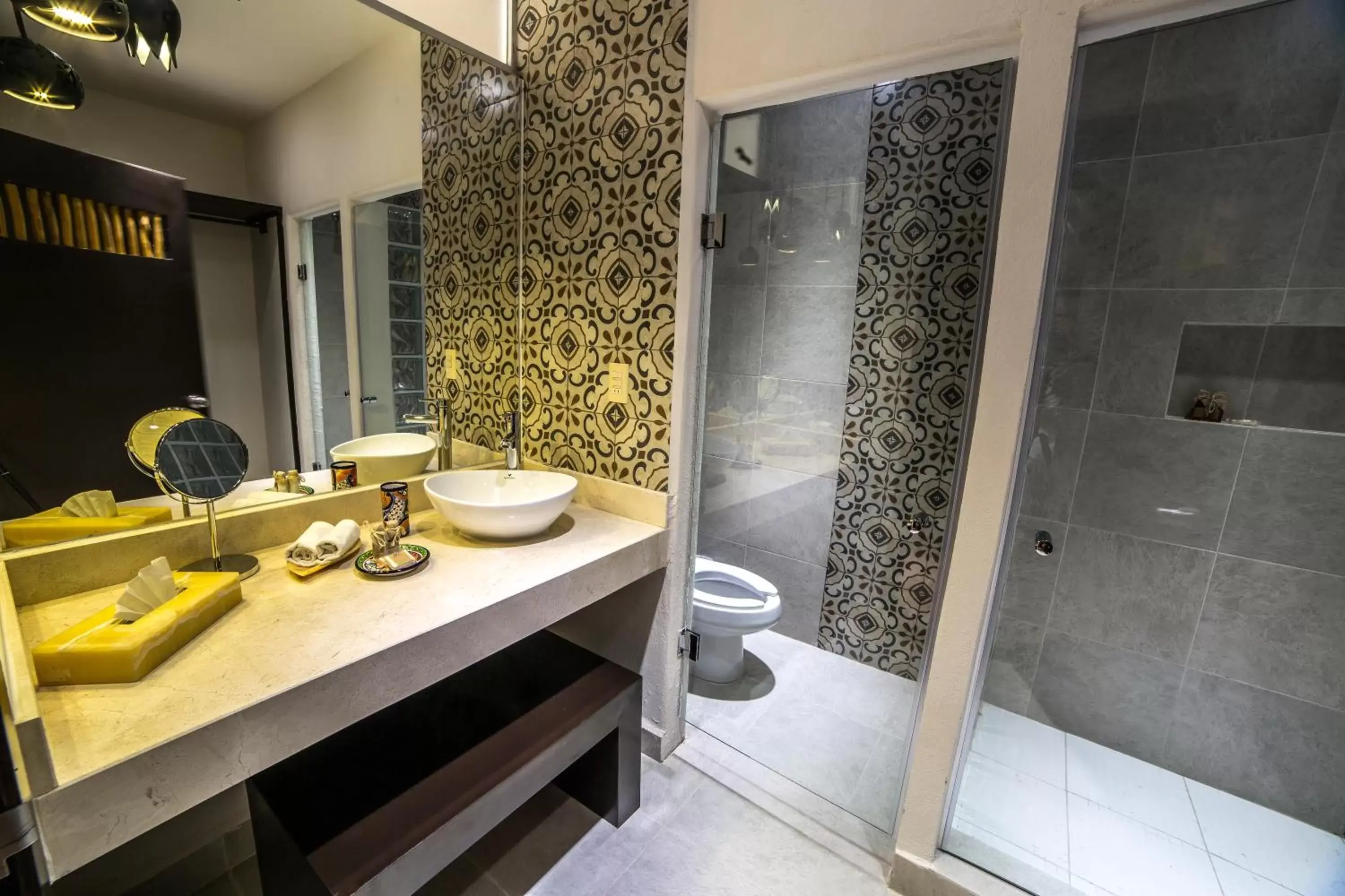 Shower, Bathroom in Hotel Riviera Del Sol
