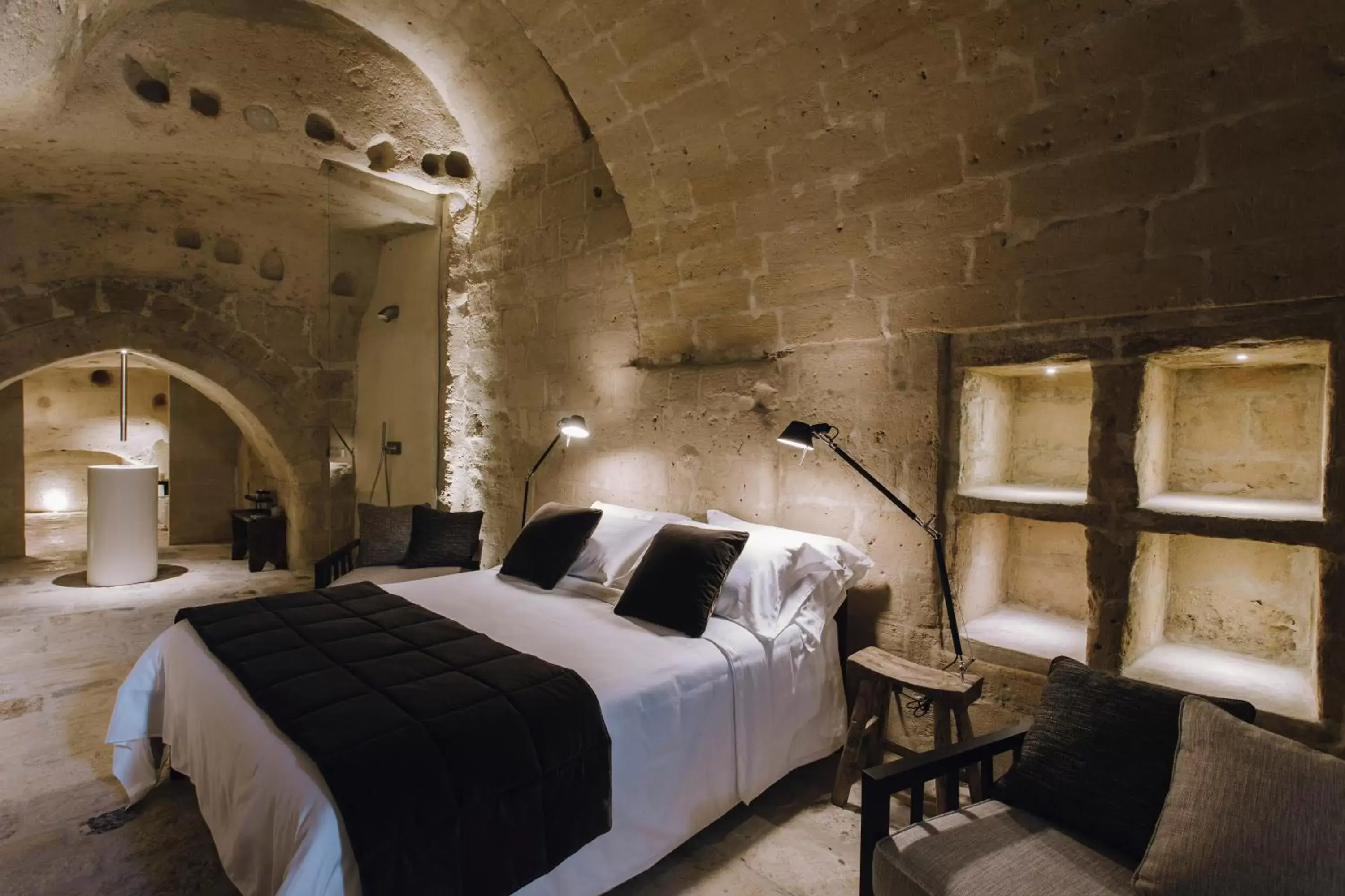 Bedroom in Palazzotto Residence&Winery