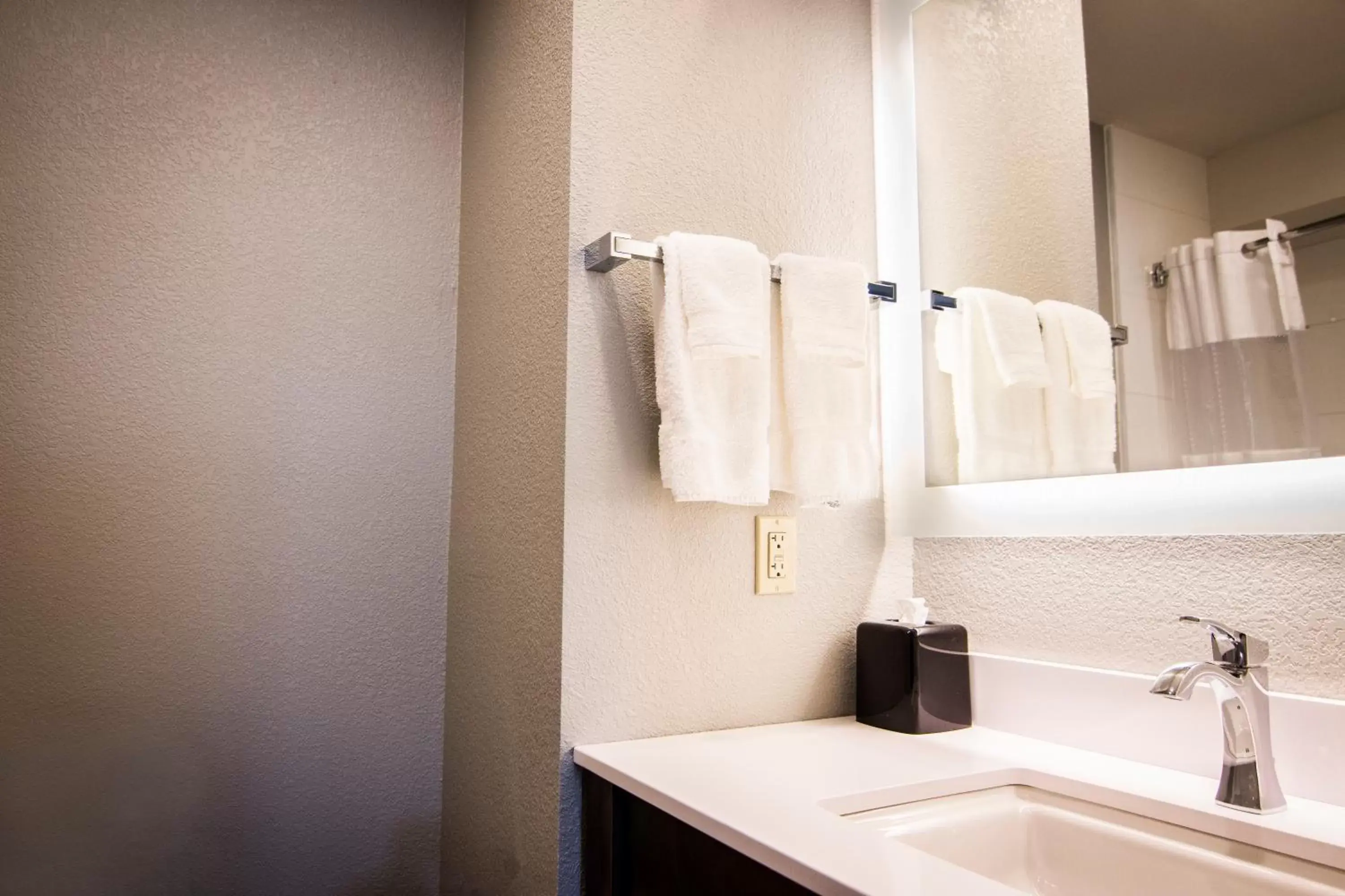 Bathroom in La Quinta by Wyndham Anchorage Airport