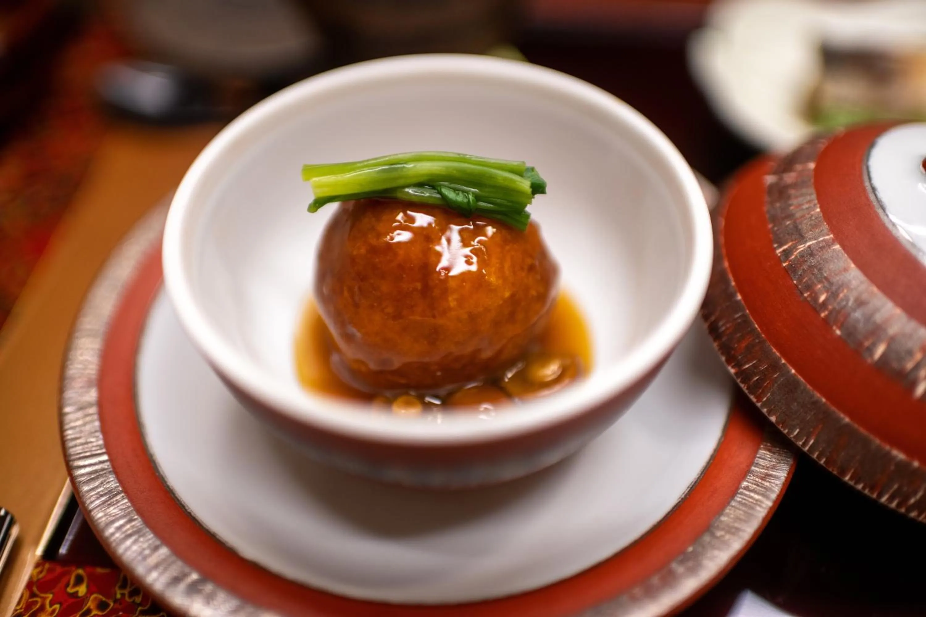 Food and drinks in Hohoemino Kuyufu Tsuruya