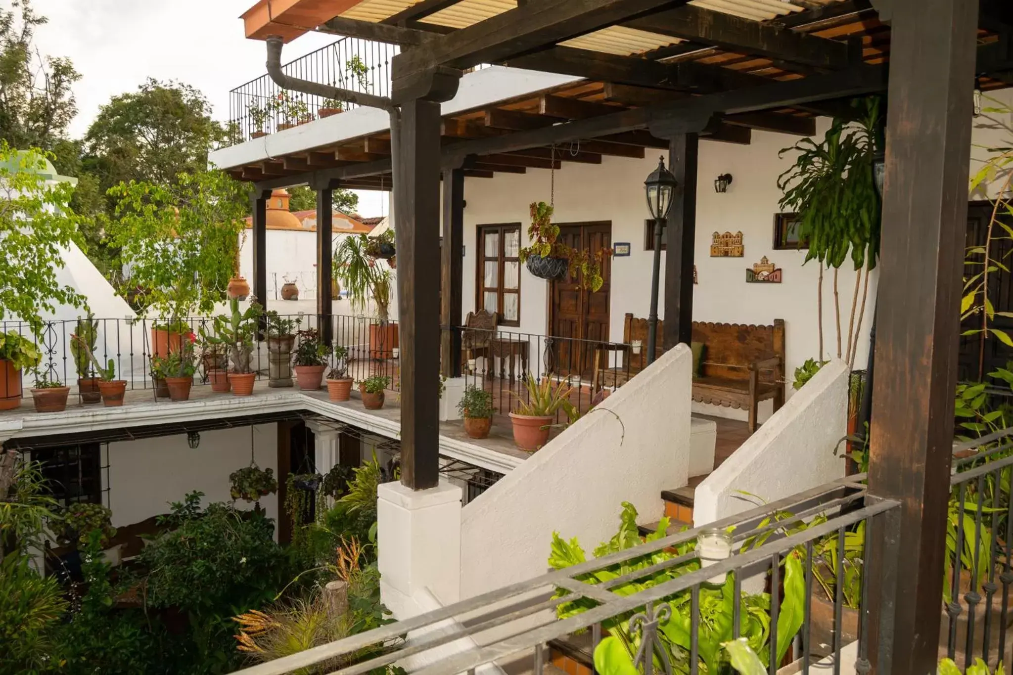 Property building, Balcony/Terrace in Hotel La Villa Serena