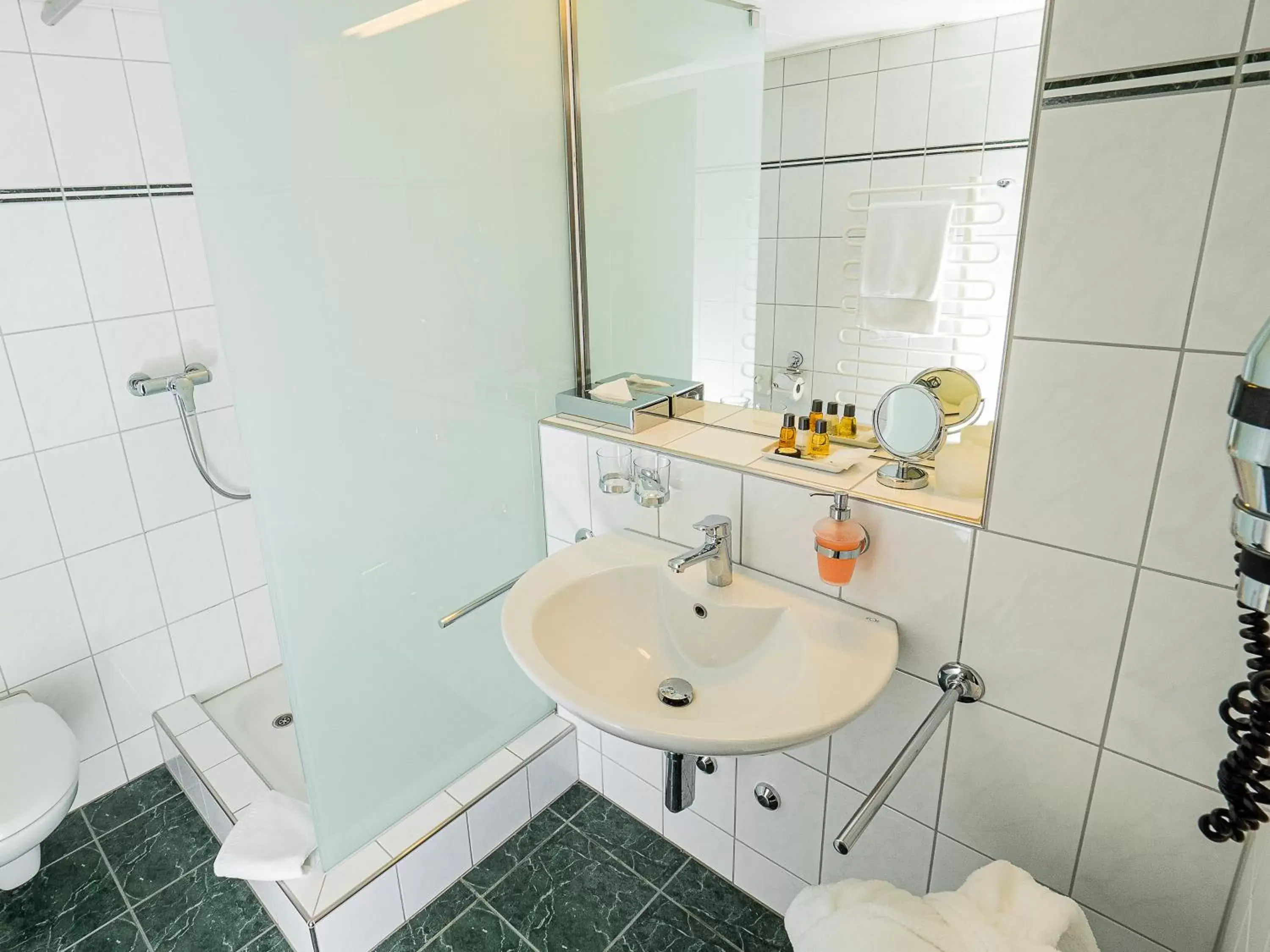 Bathroom in Hotel Rhyhof