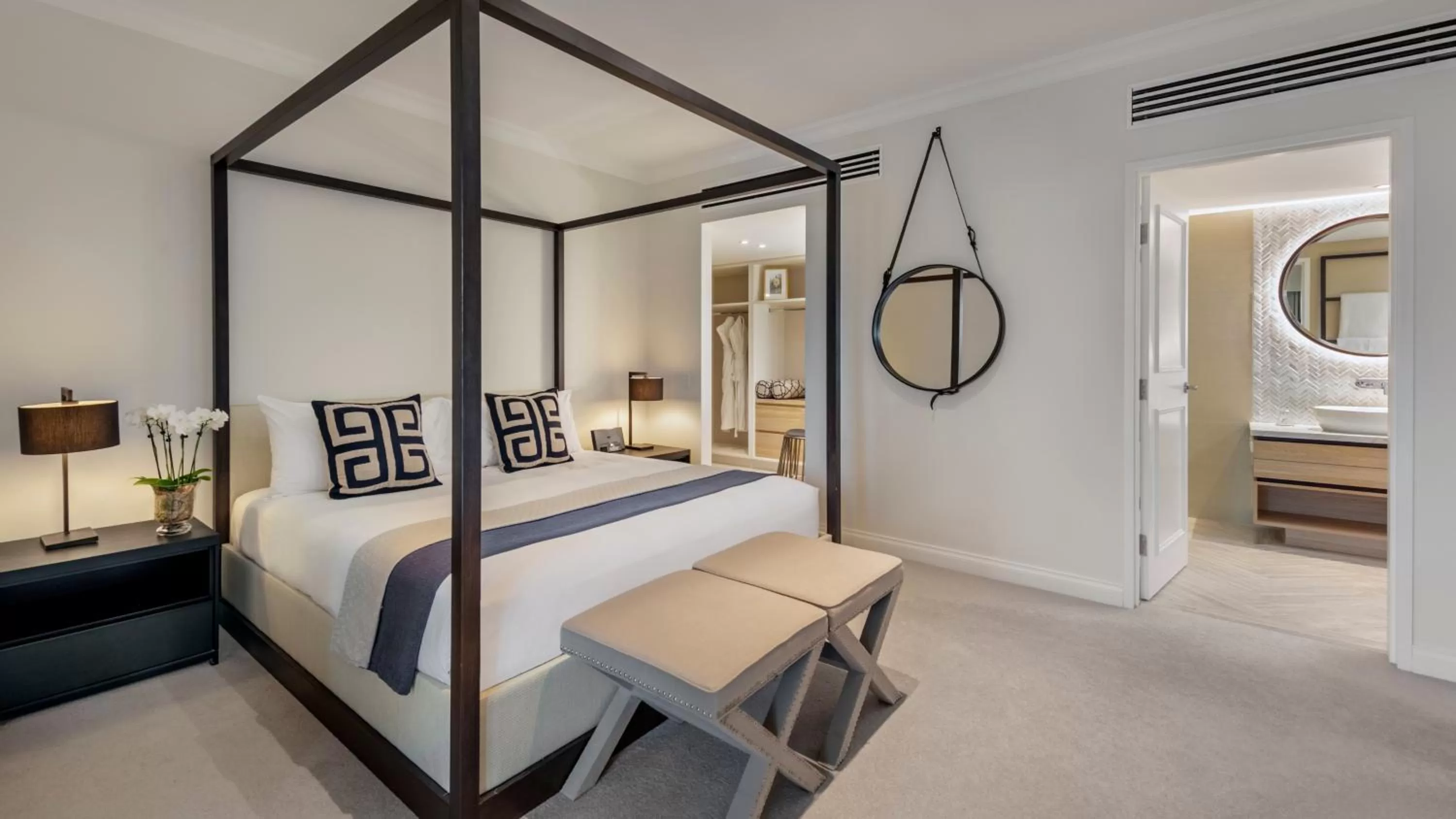 Bed in InterContinental Sanctuary Cove Resort by IHG