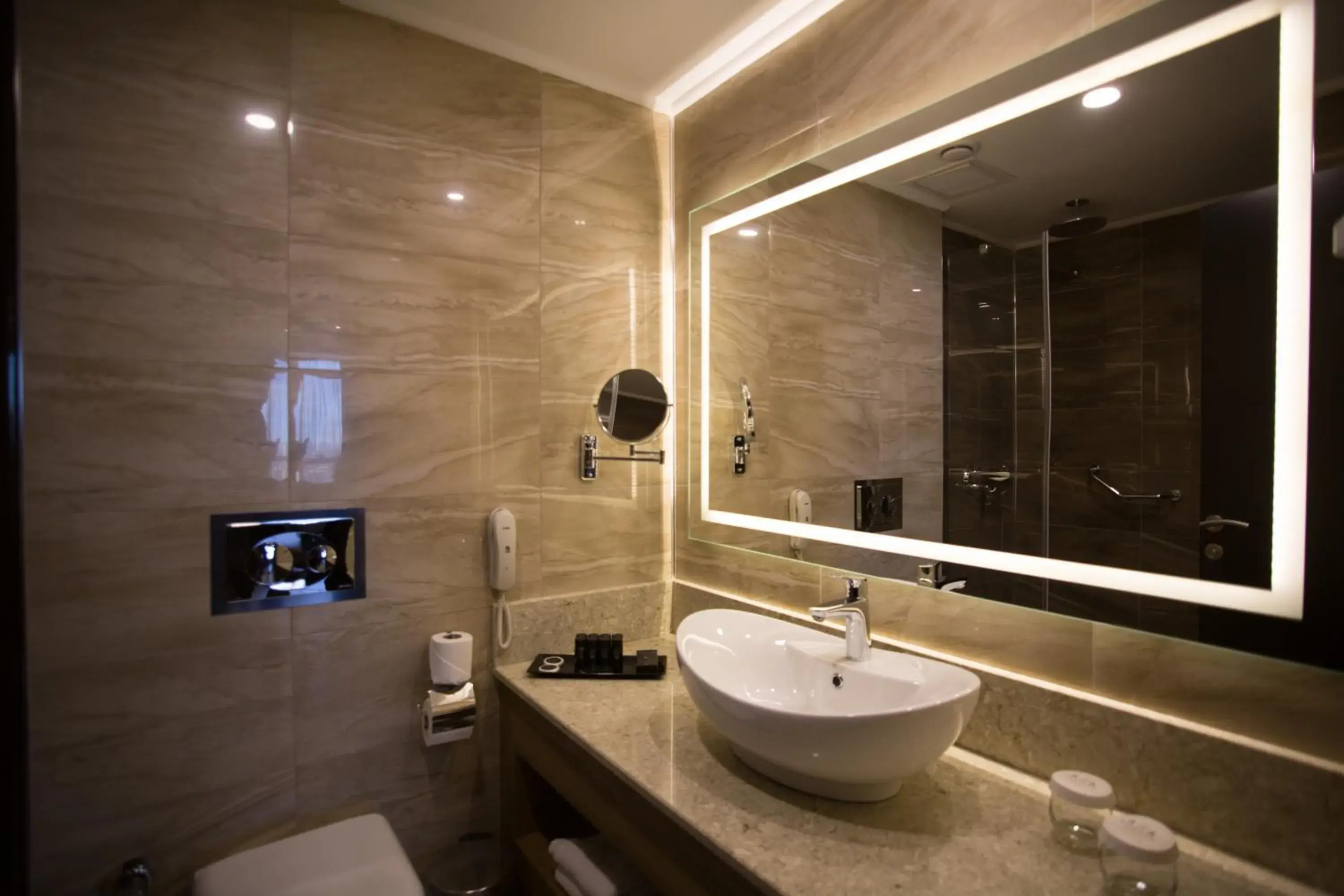 Bathroom in Sky Business Hotel & Spa