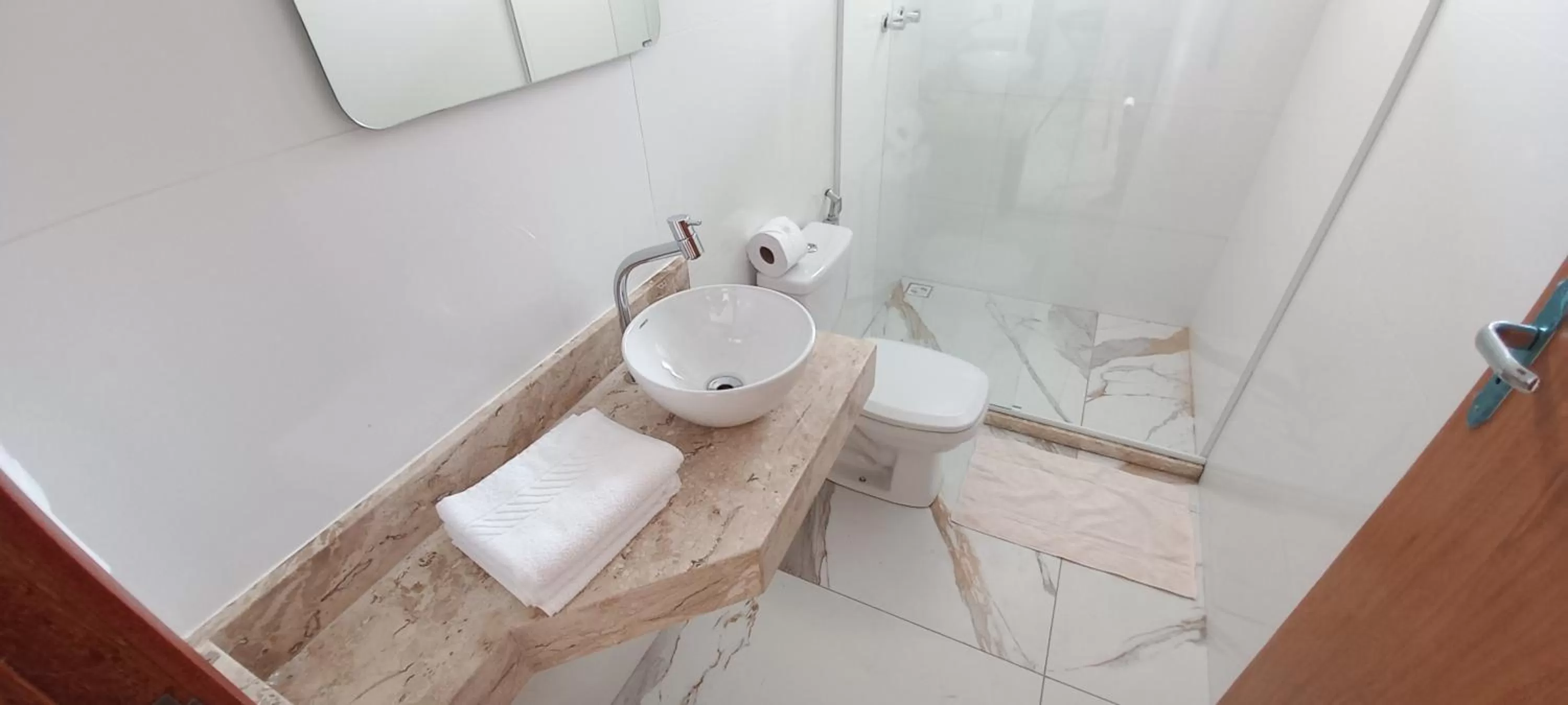 Bathroom in Pousada e Chale Porto Paraiso