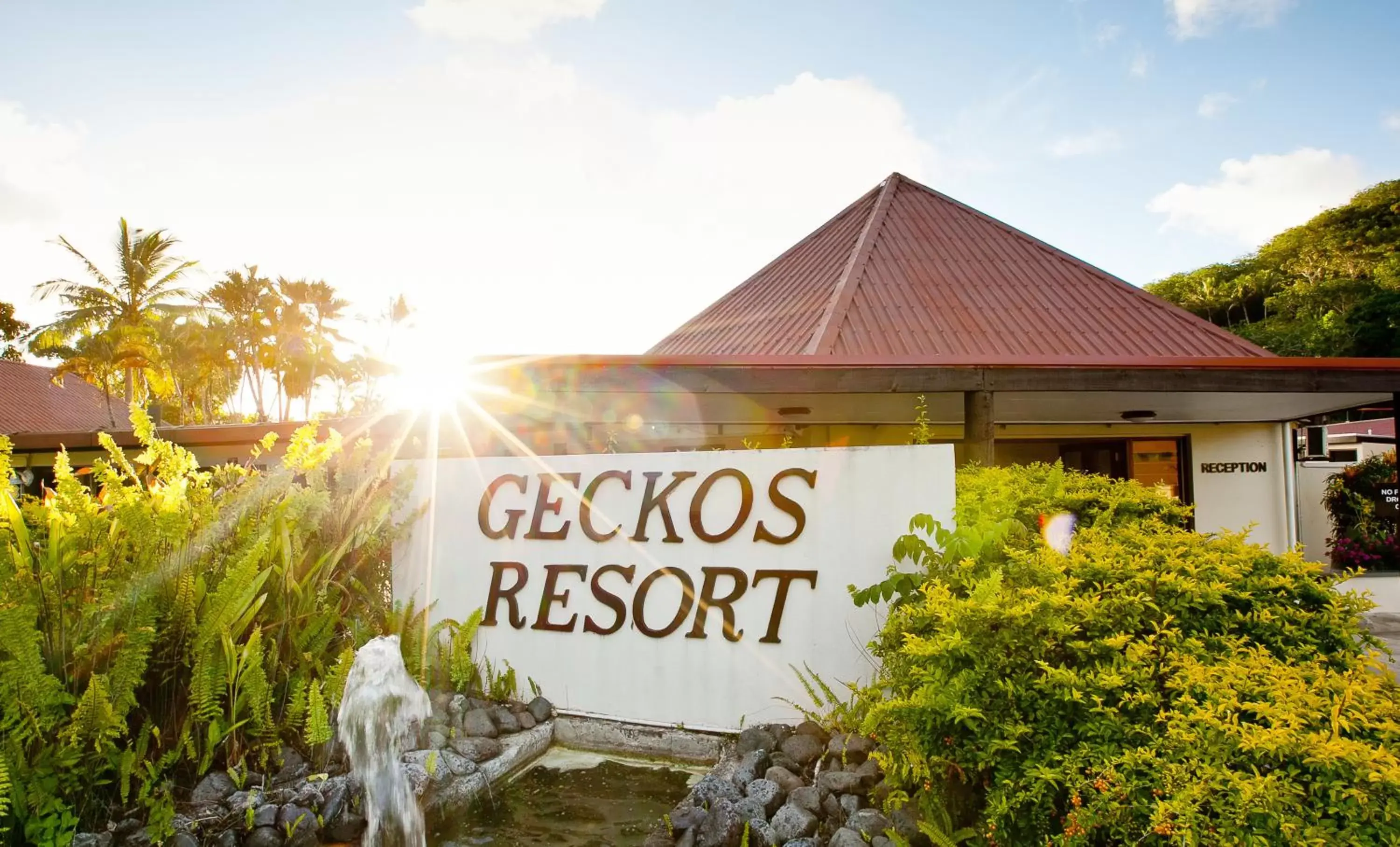 Facade/entrance, Property Building in Gecko's Resort