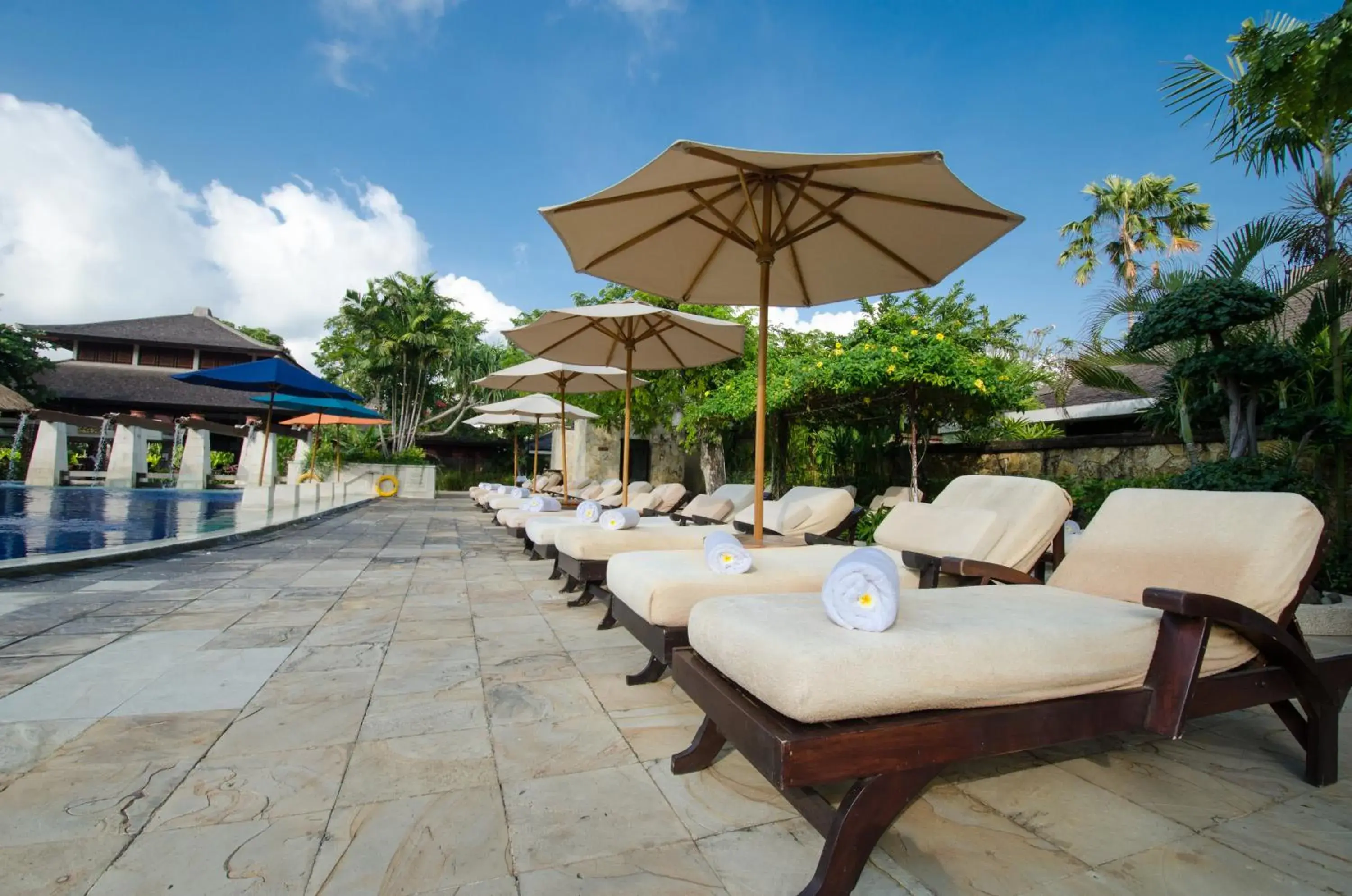 Swimming pool in Rama Beach Resort And Villas