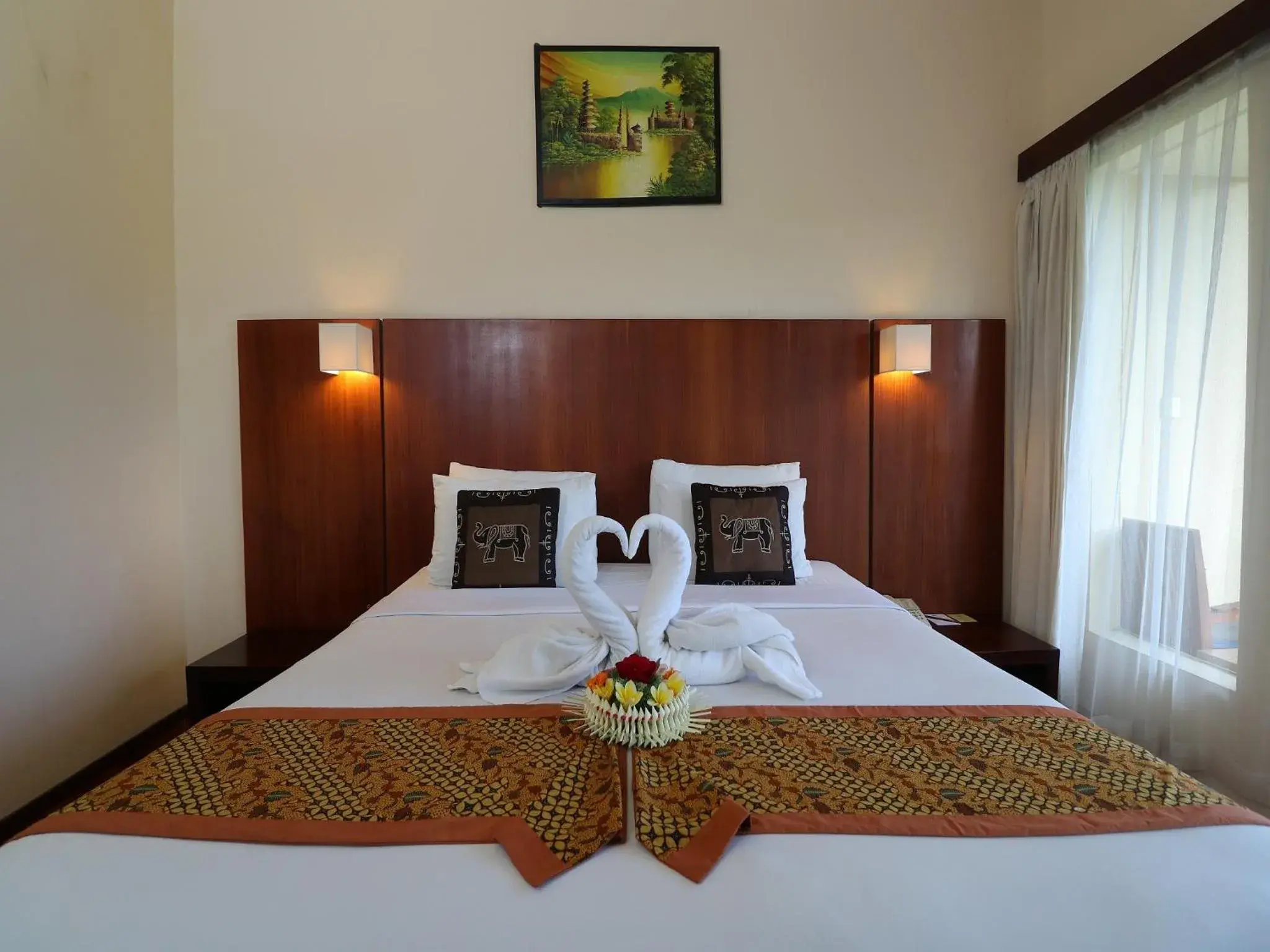 Bed in Biyukukung Suite & Spa