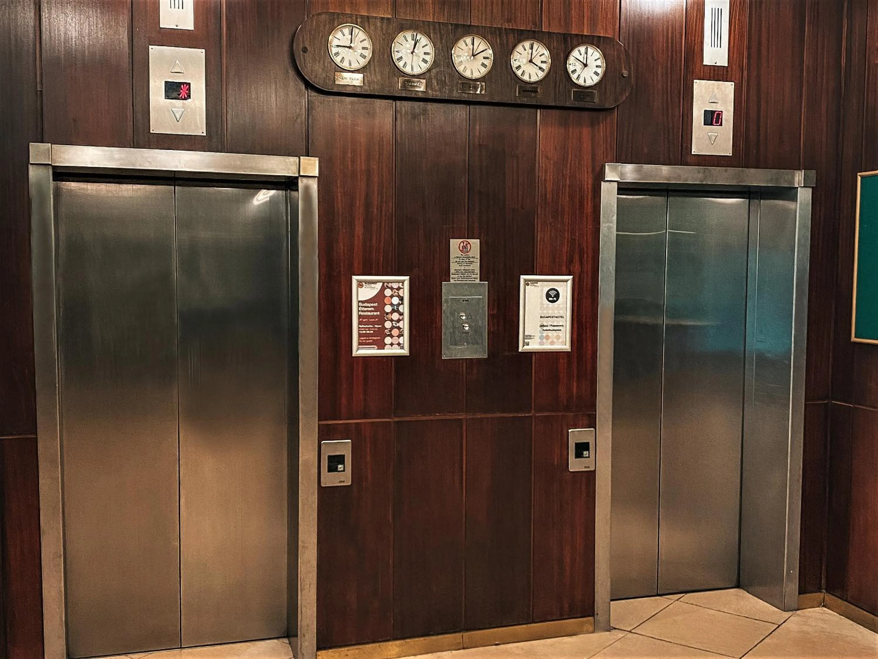 Lobby or reception in Hotel Budapest