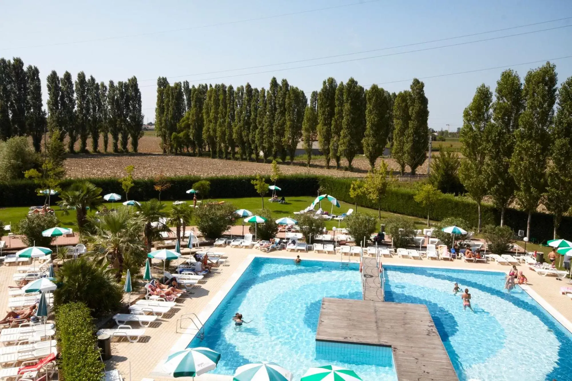 Pool View in GREEN GARDEN Resort - Smart Hotel