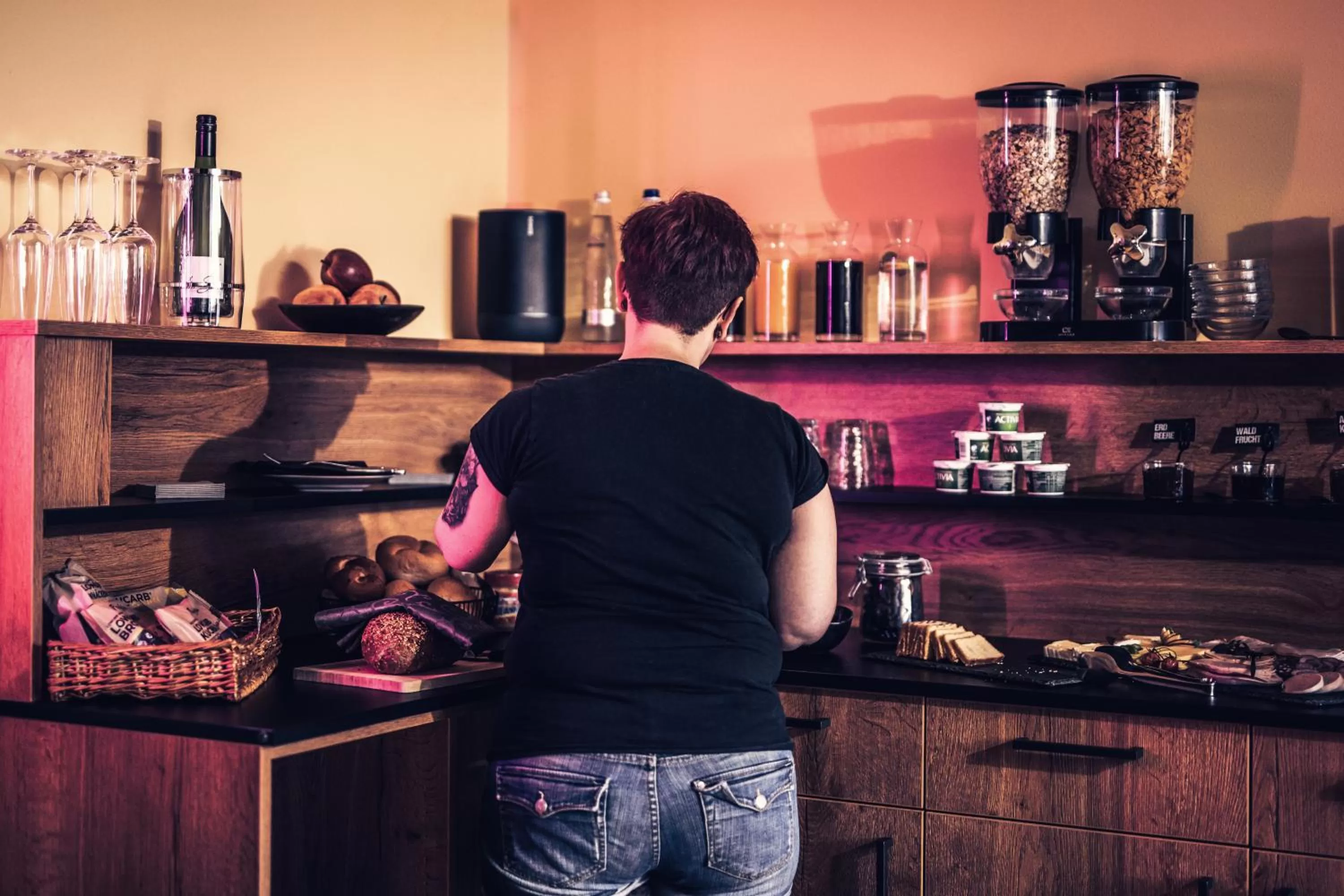 Breakfast in Rock&Chill Hotel Falter