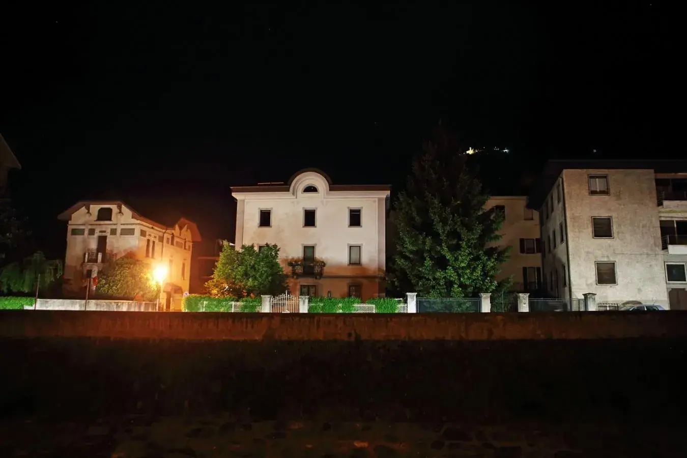 Night, Property Building in Albergo Gusmeroli