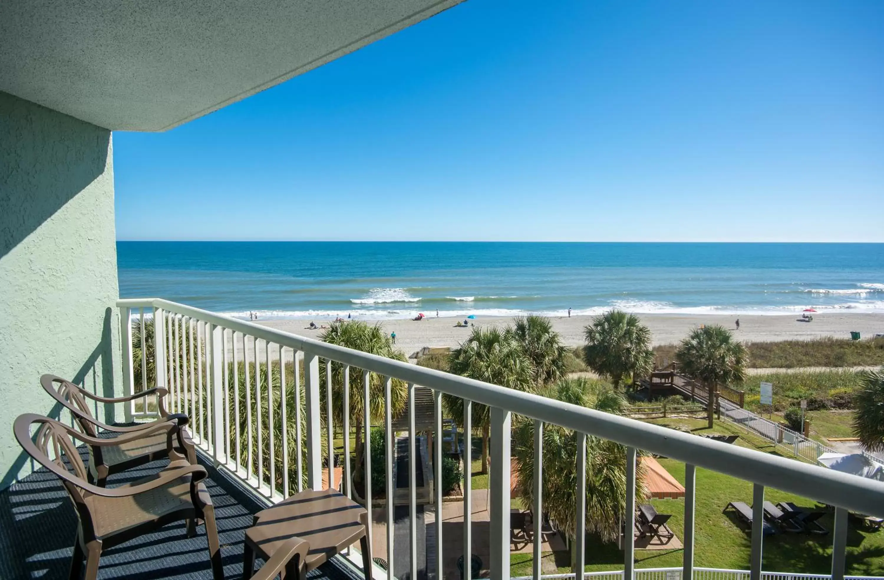 Balcony/Terrace in The Strand - A Boutique Resort