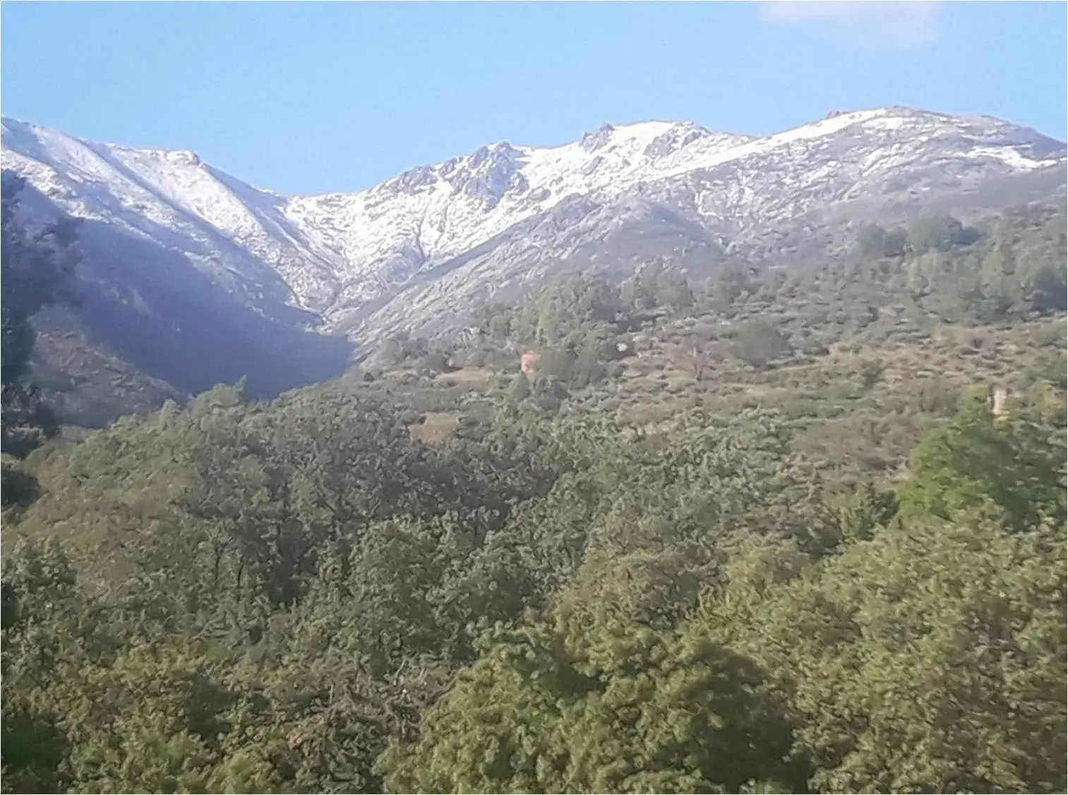Natural landscape, Mountain View in Mirador de La Portilla