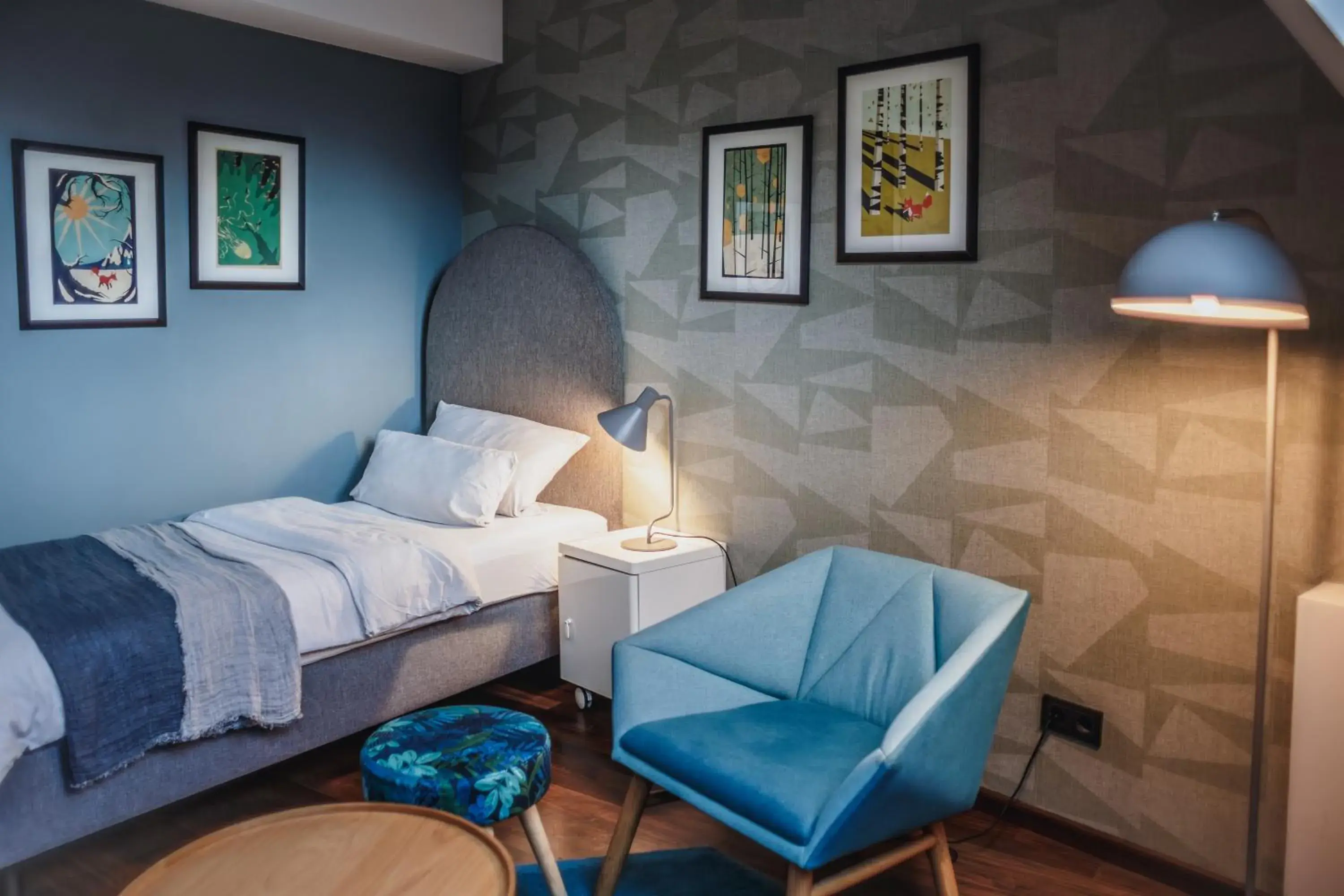 Bed in The Circus Hotel Bed in The Circus Hotel