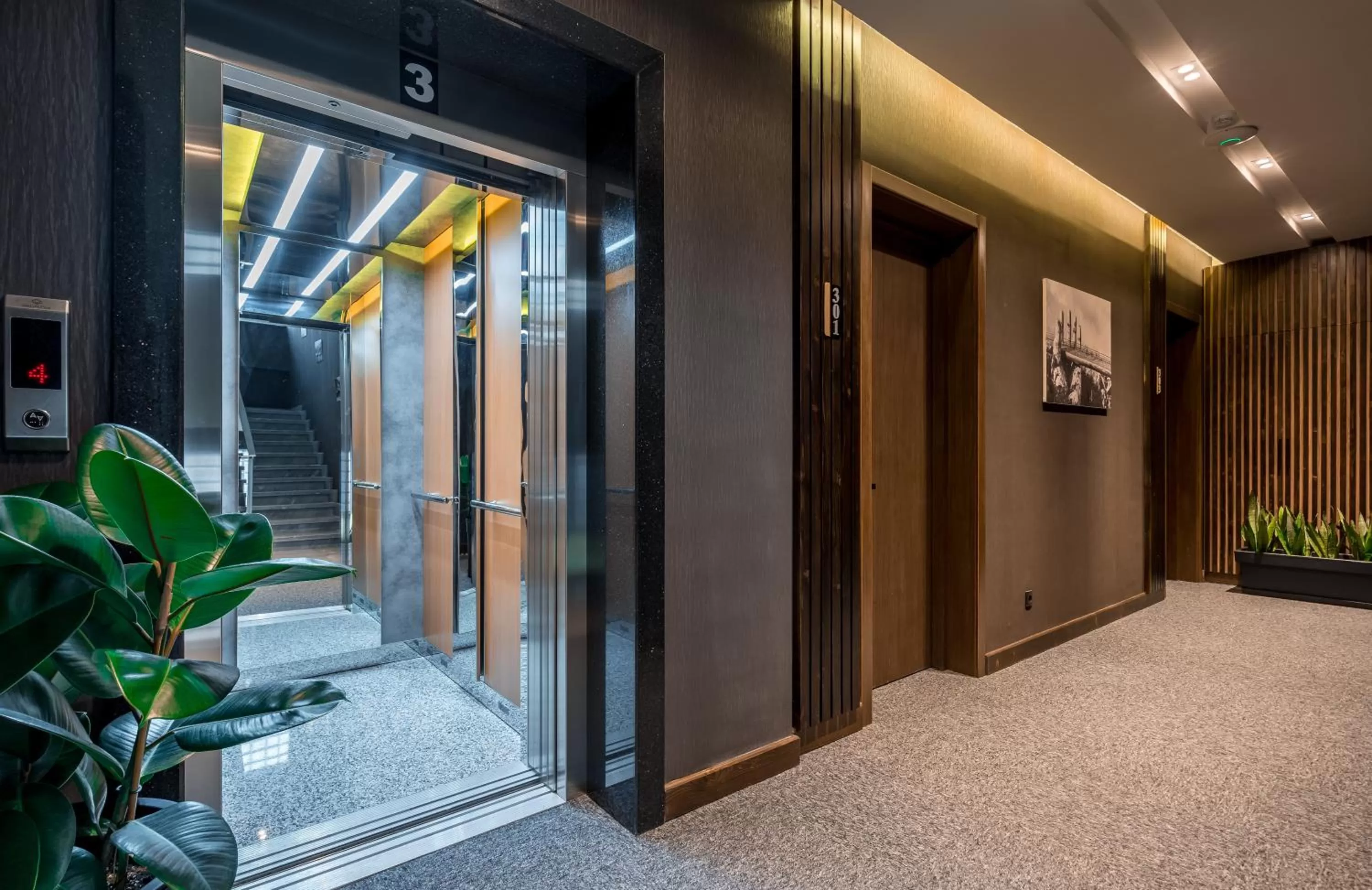 Floor plan in Bridge Hotel