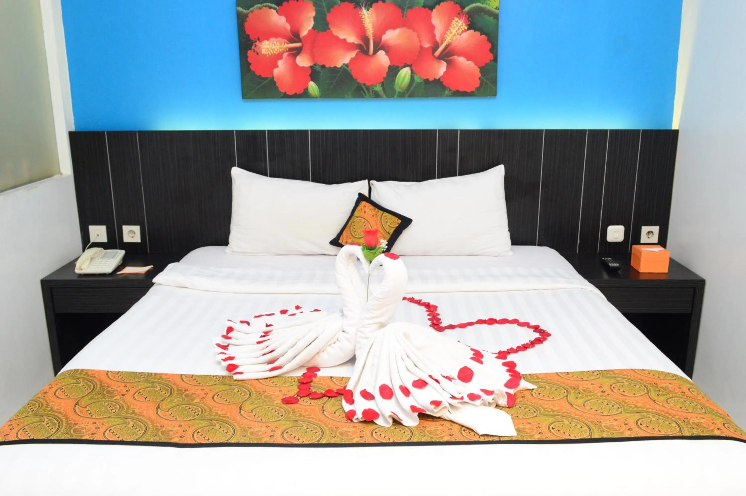 Bed in J Hotel - Bandara Soekarno Hatta