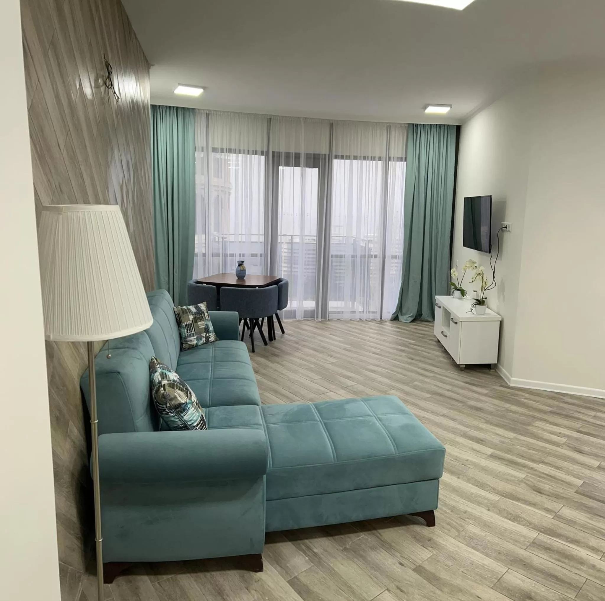 Living room, Seating Area in Holiday Lux Sea Towers Batumi
