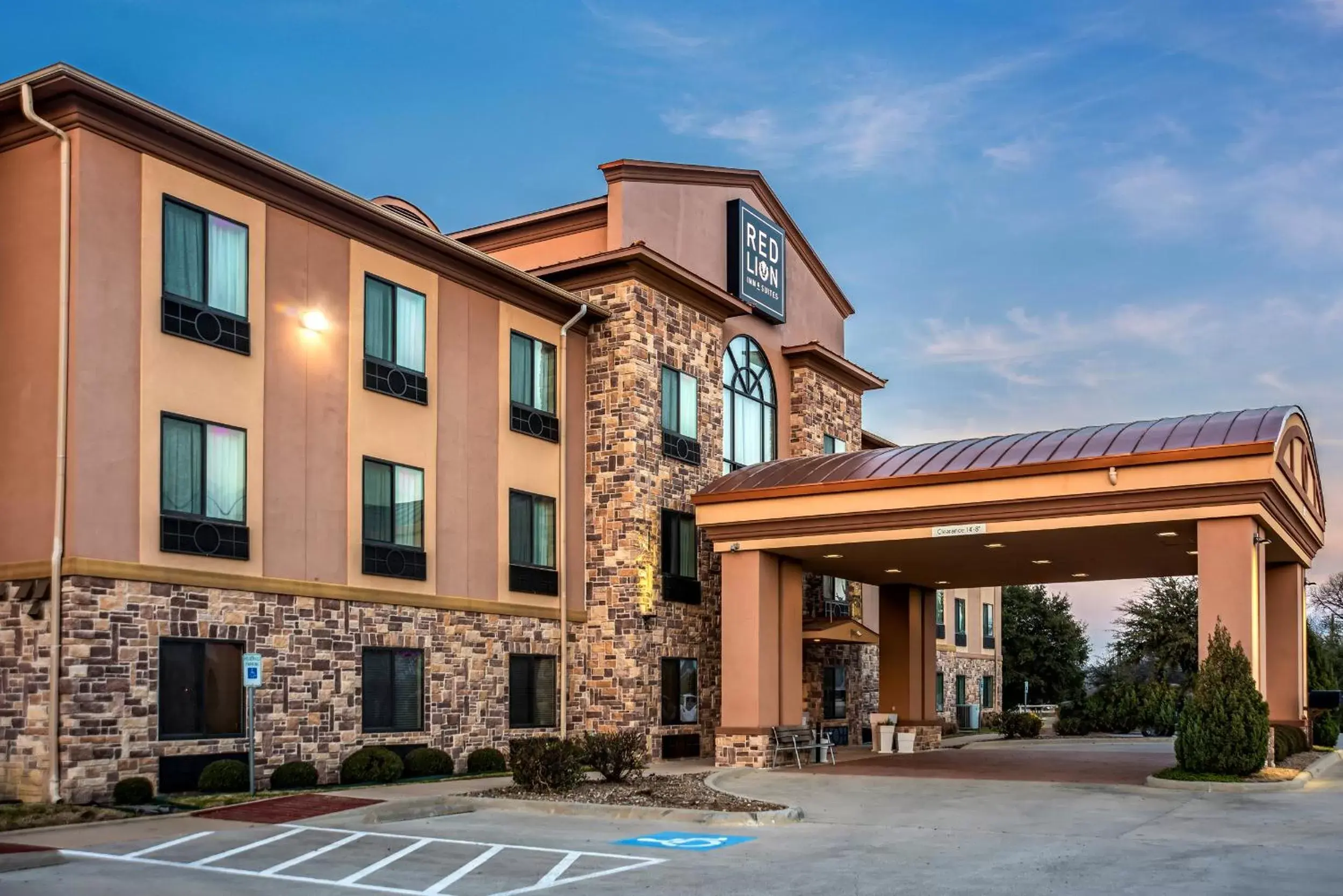 Property building in Red Lion Inn & Suites Mineral Wells