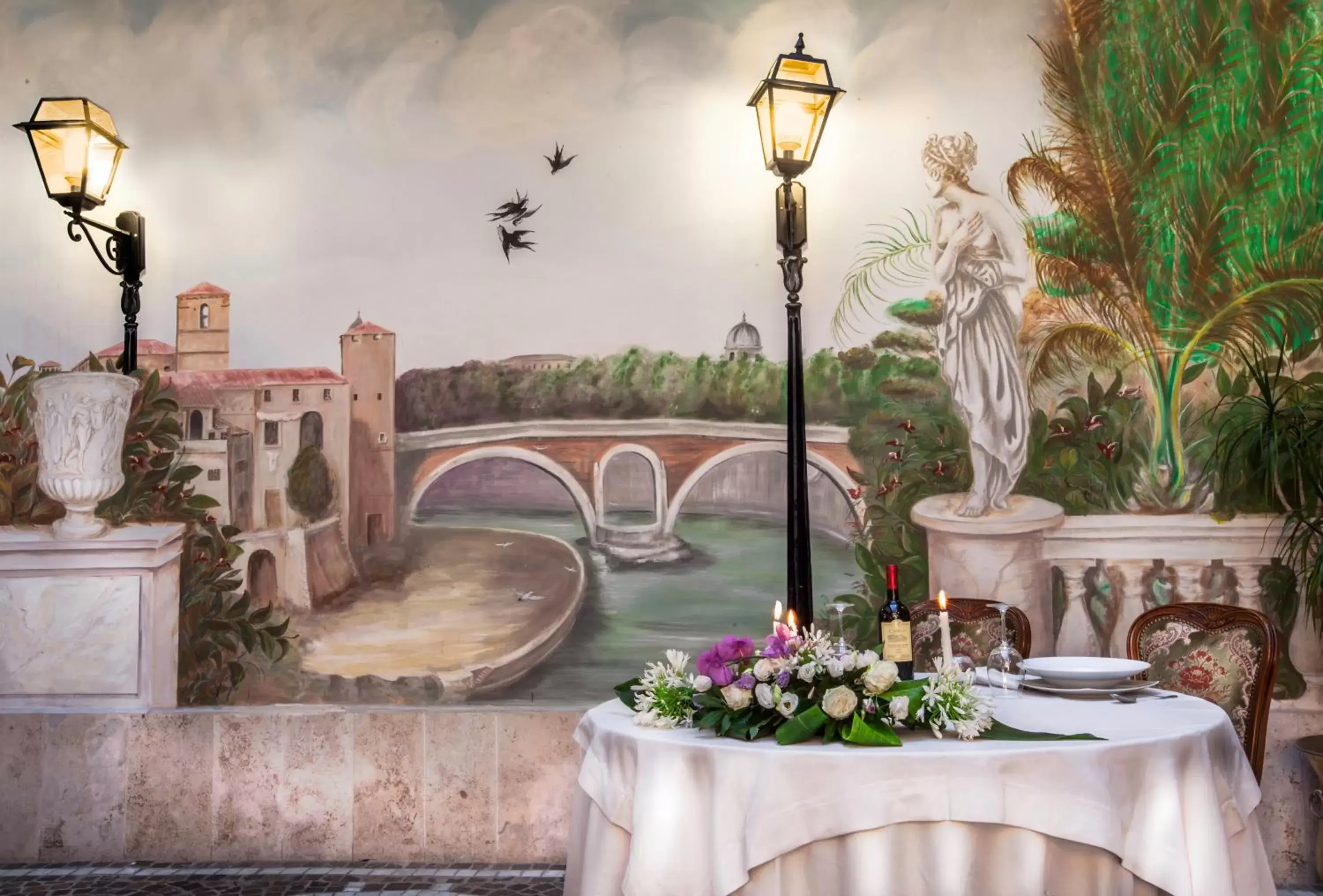 Restaurant/places to eat in Grand Hotel Gianicolo