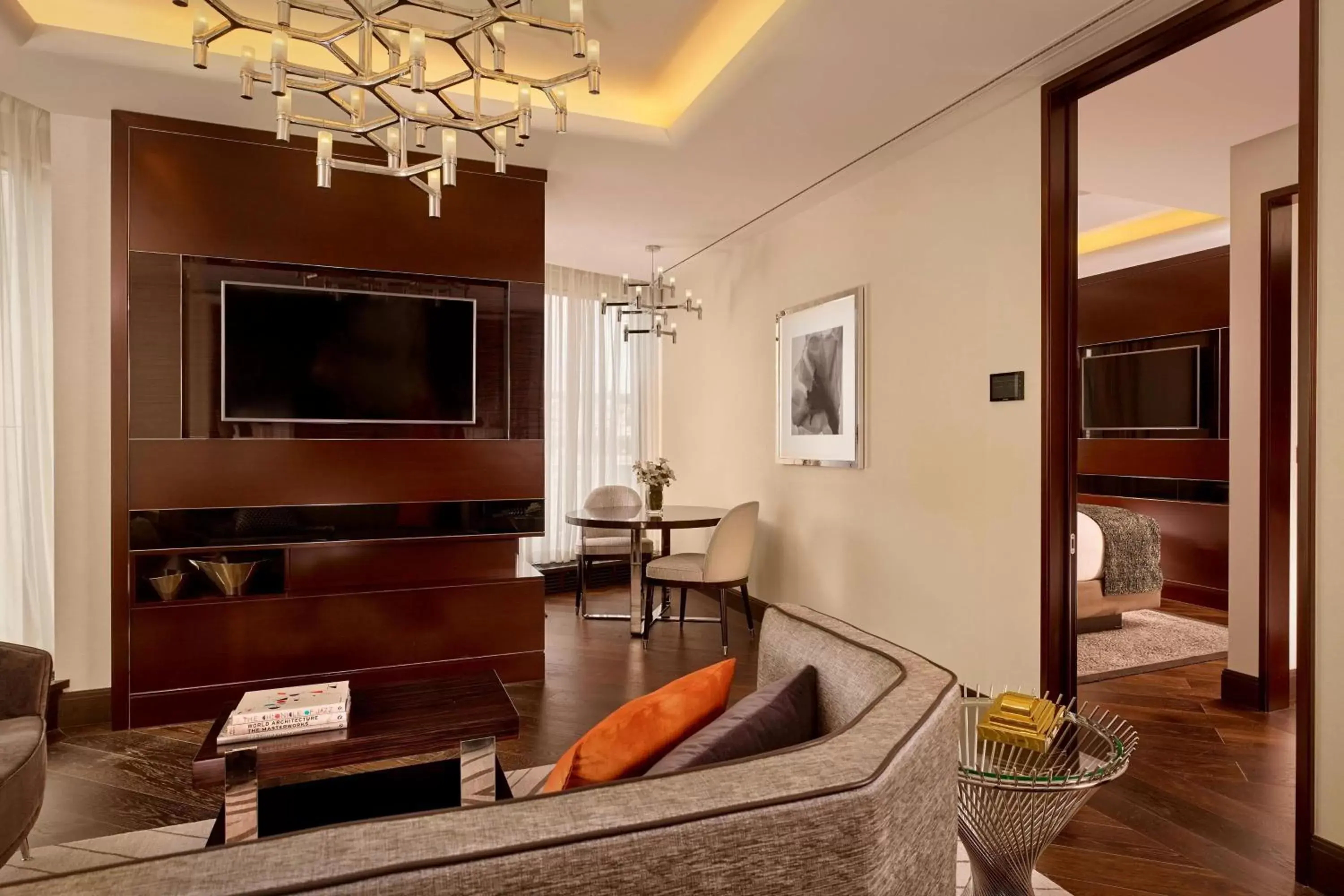 Photo of the whole room, TV/Entertainment Center in The Ritz-Carlton, Astana