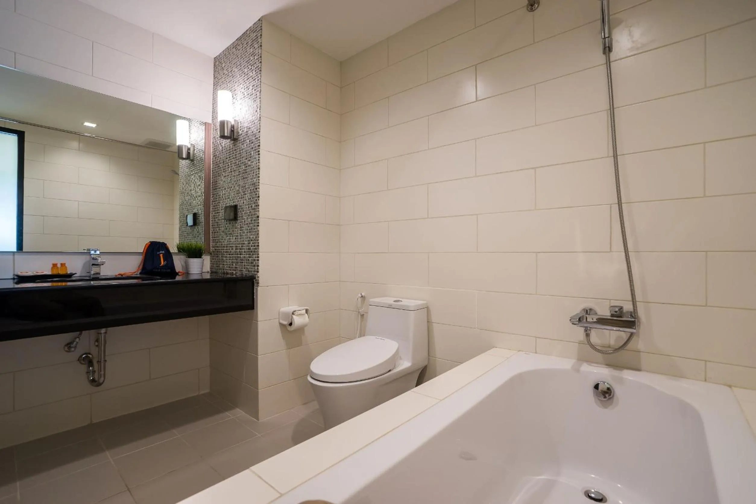 Toilet in J Inspired Hotel Pattaya