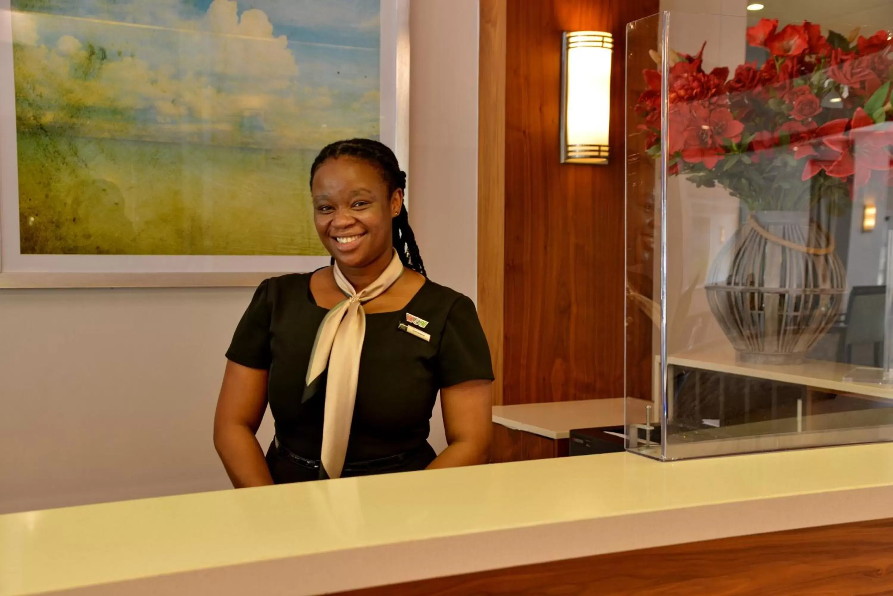 Lobby or reception, Staff in Town Lodge Mbombela