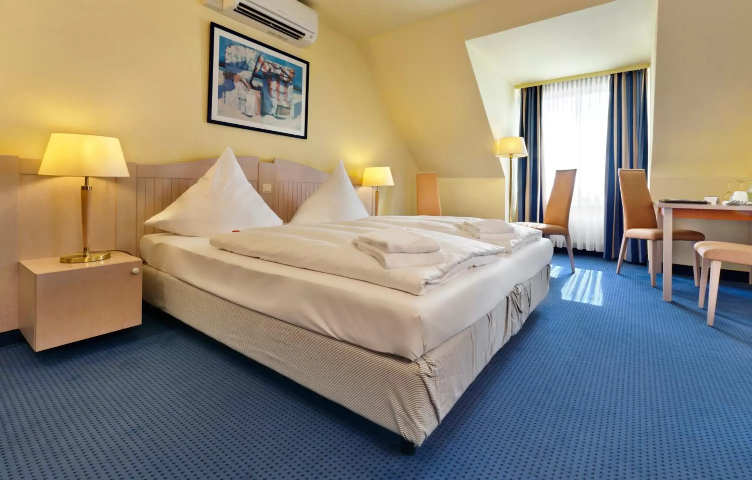 Bed in Tryp by Wyndham Luebeck Aquamarin