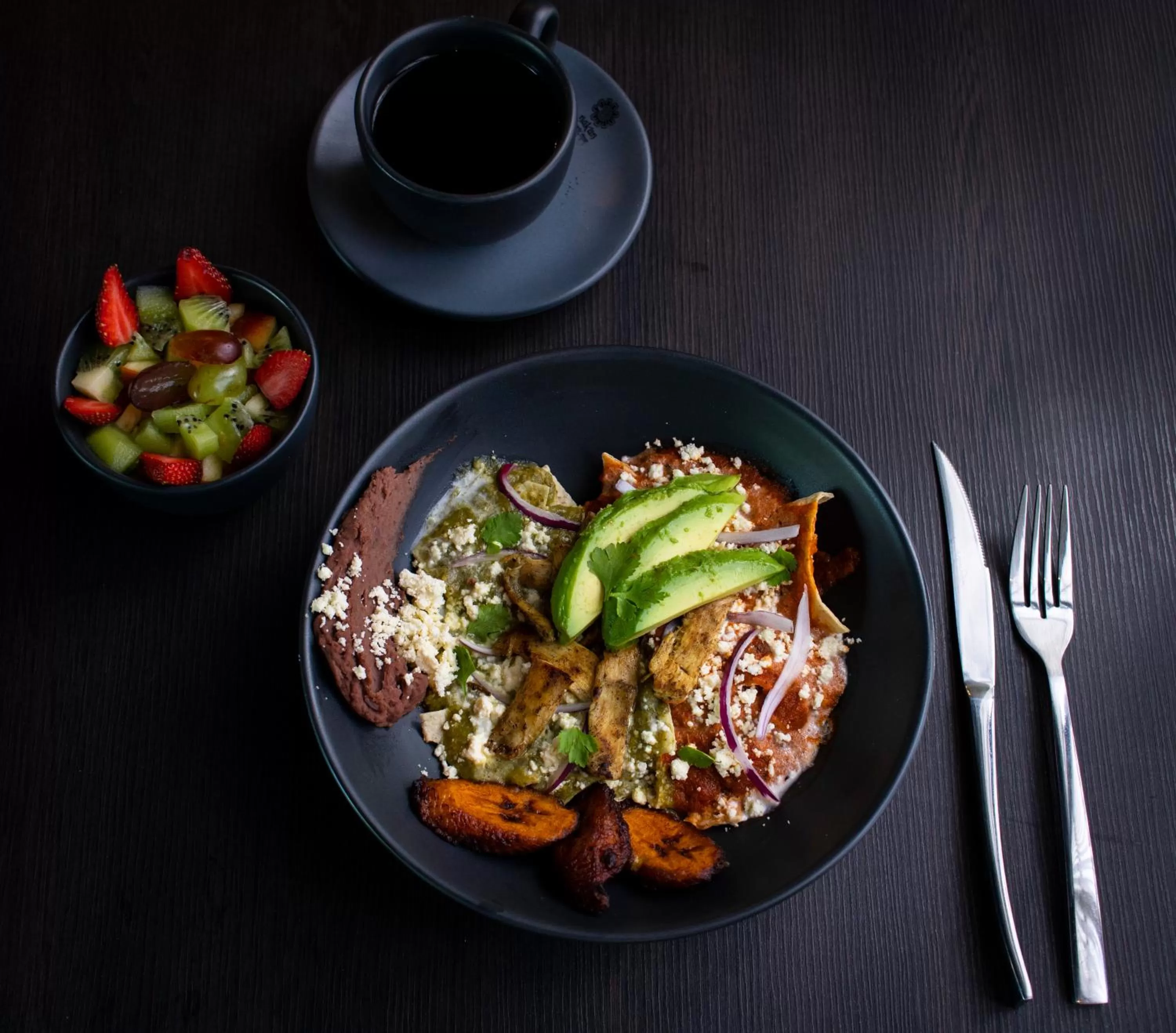 Food and drinks in Hotel Nak'An Secreto Maya