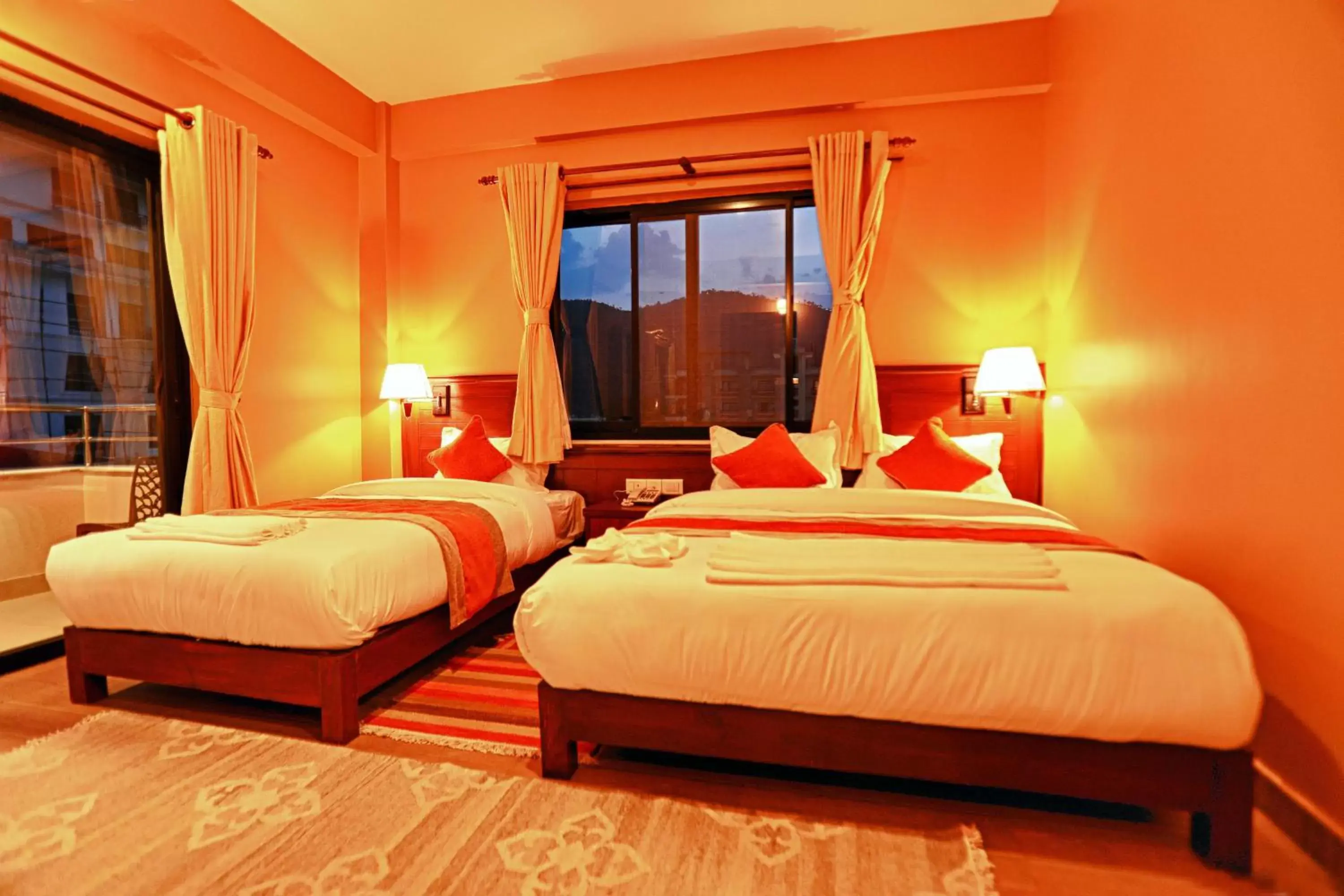 Deluxe Twin Room in Hotel The Clock Deluxe Twin Room in Hotel The Clock