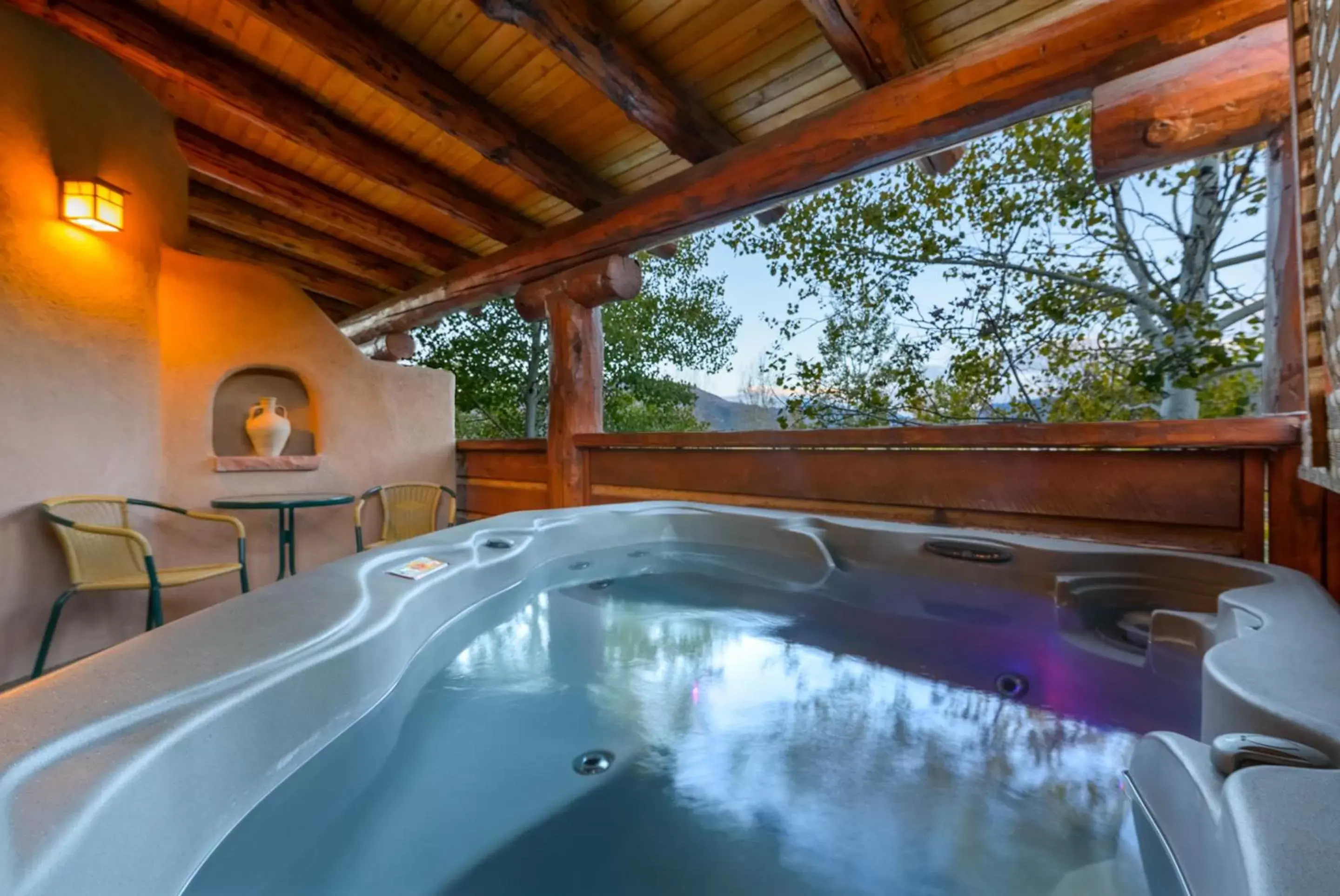 Hot Tub in Chipeta Lodge