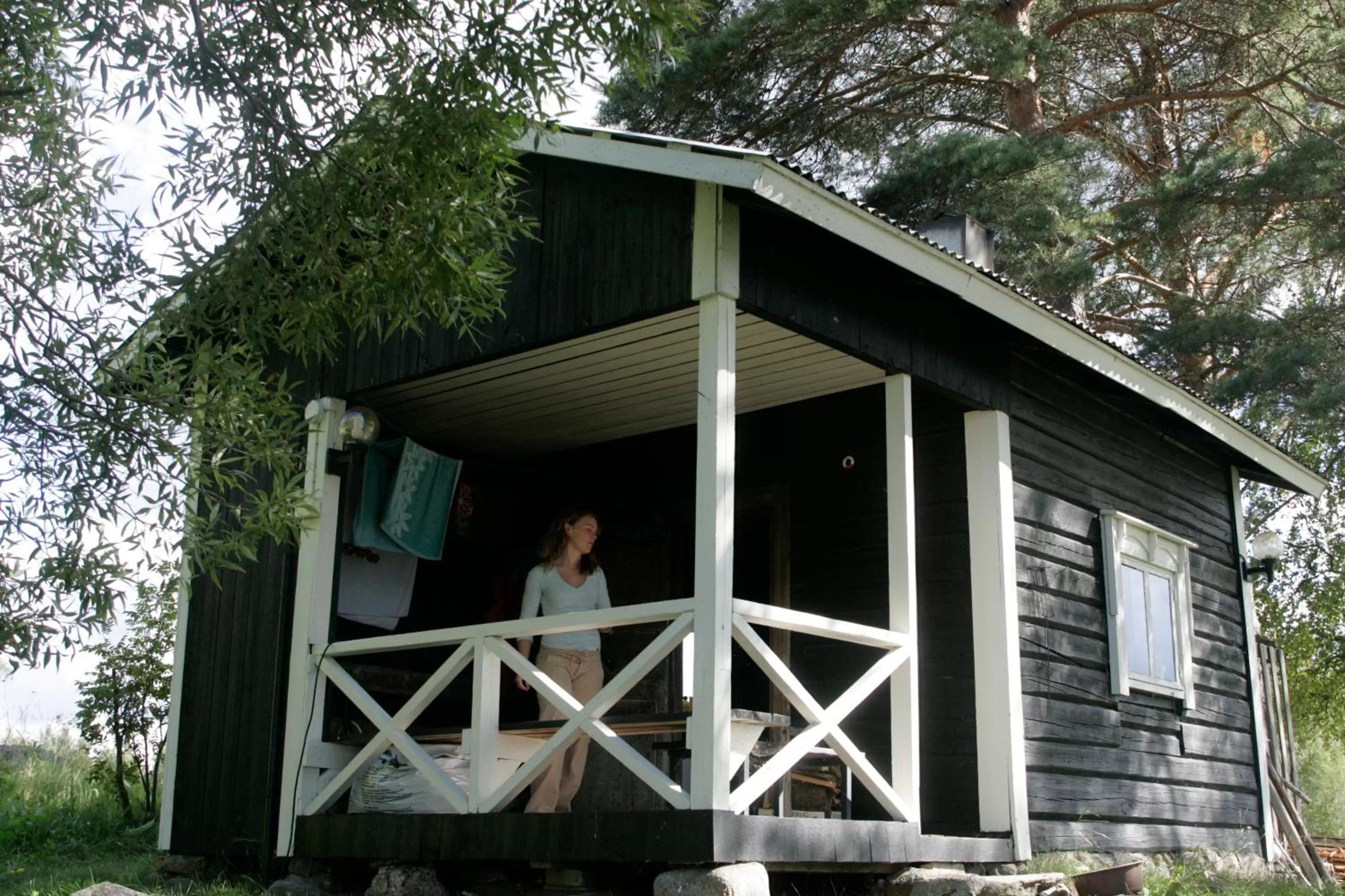 Sauna in Resort Naaranlahti