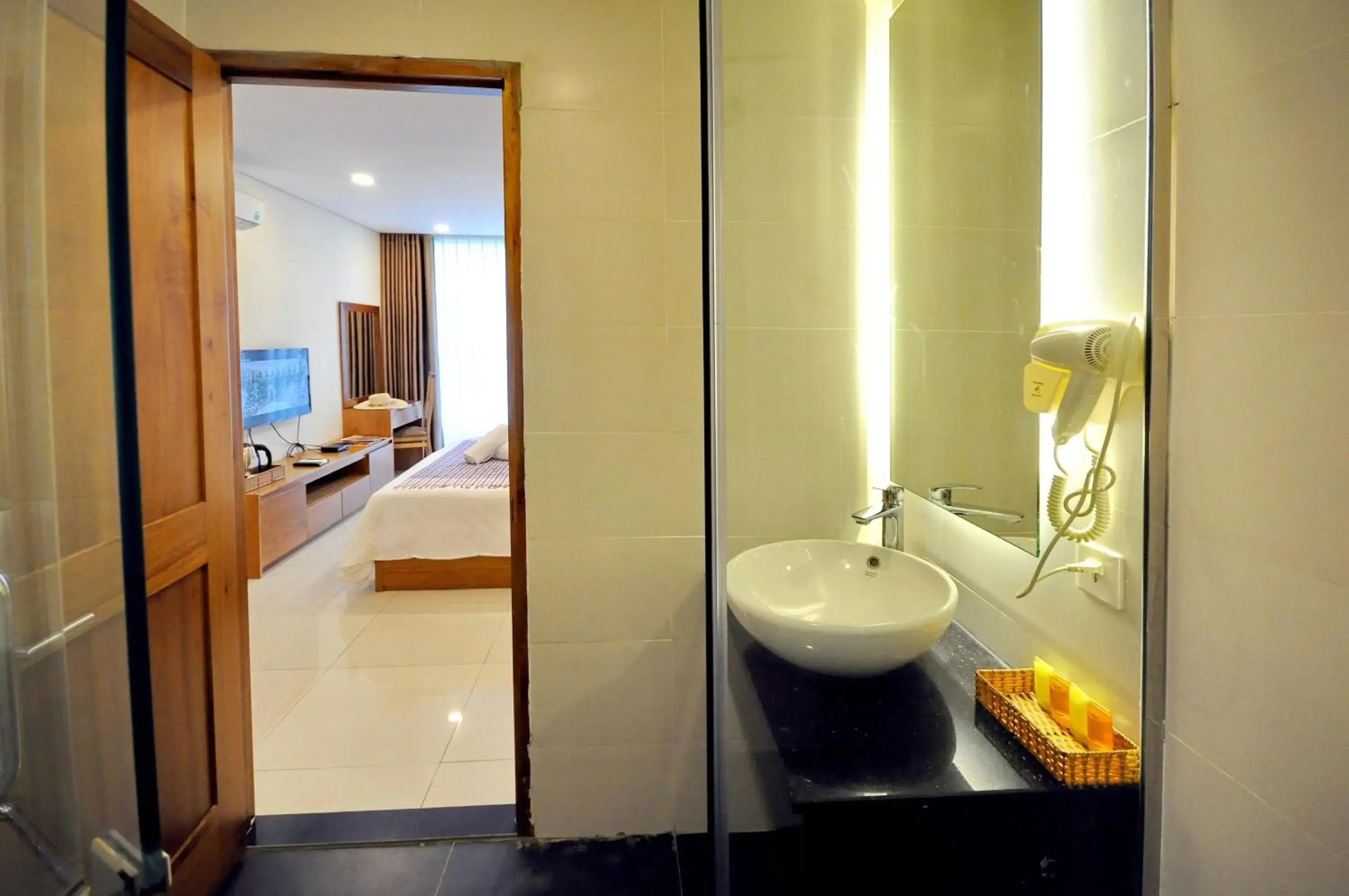 Bathroom in Holi Beach Hotel & Apartments