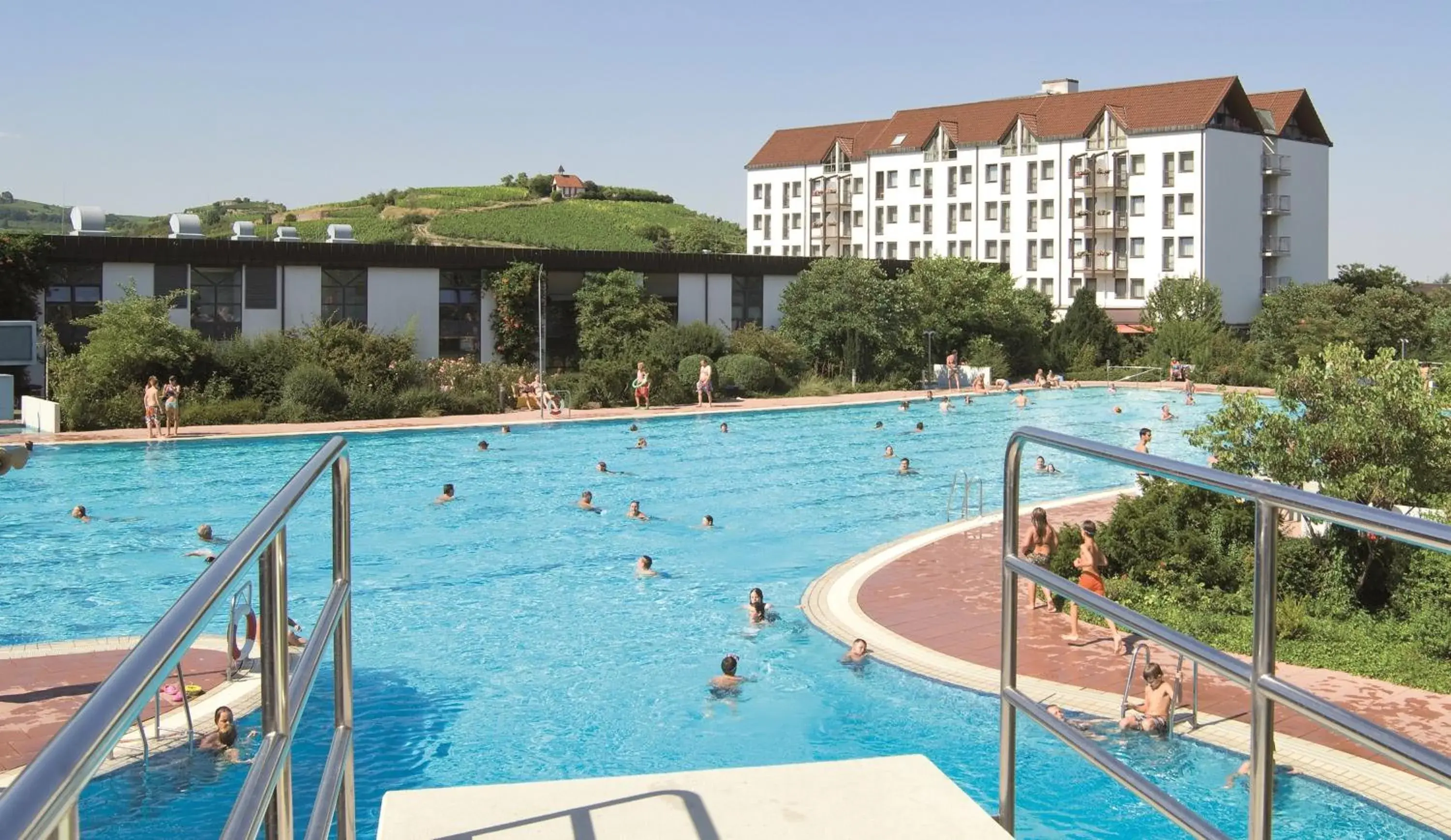 Pool view, Swimming Pool in Mercure Hotel Bad Duerkheim An Den Salinen