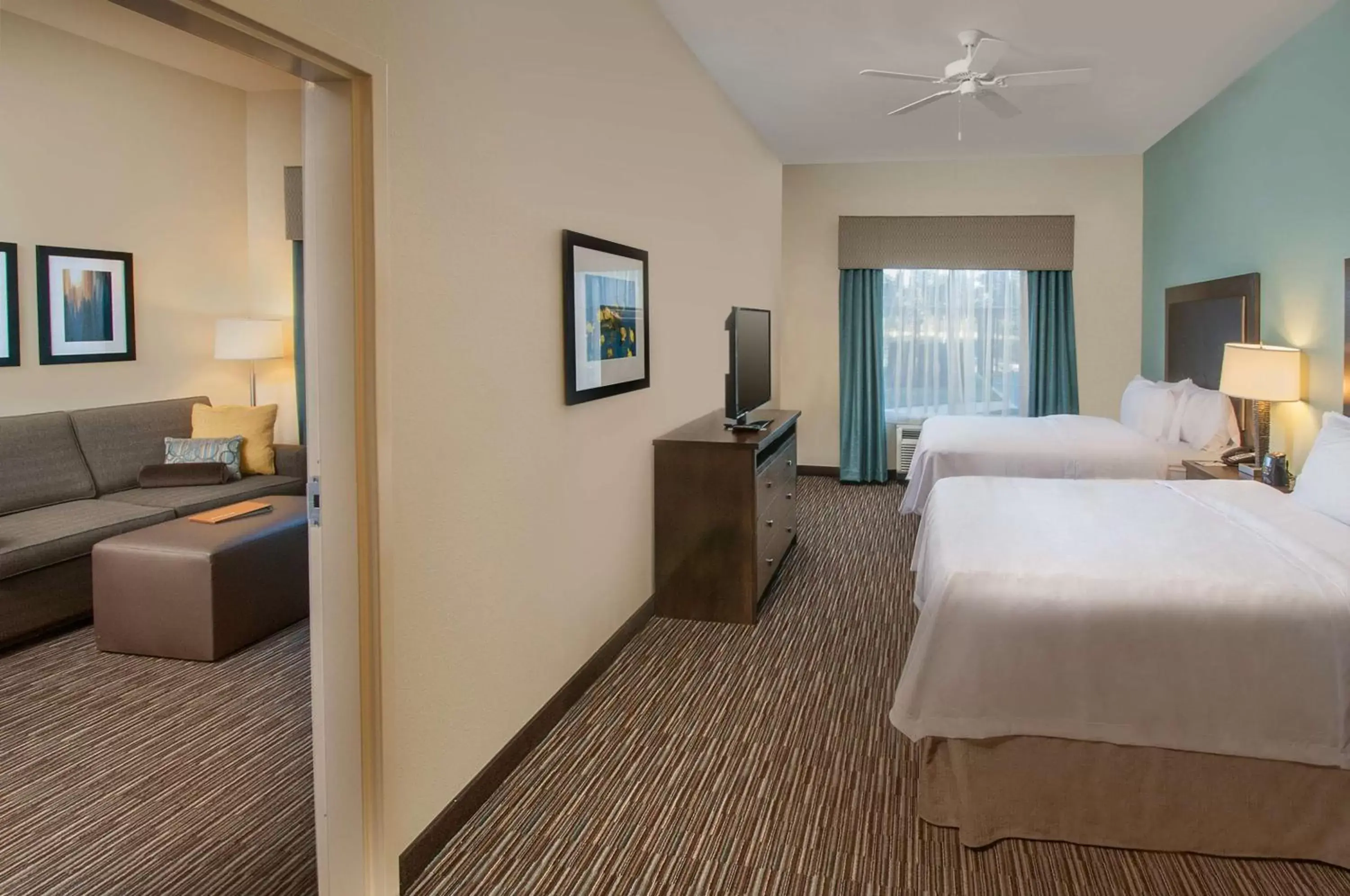 Bed in Homewood Suites by Hilton Lackland AFB/SeaWorld, TX