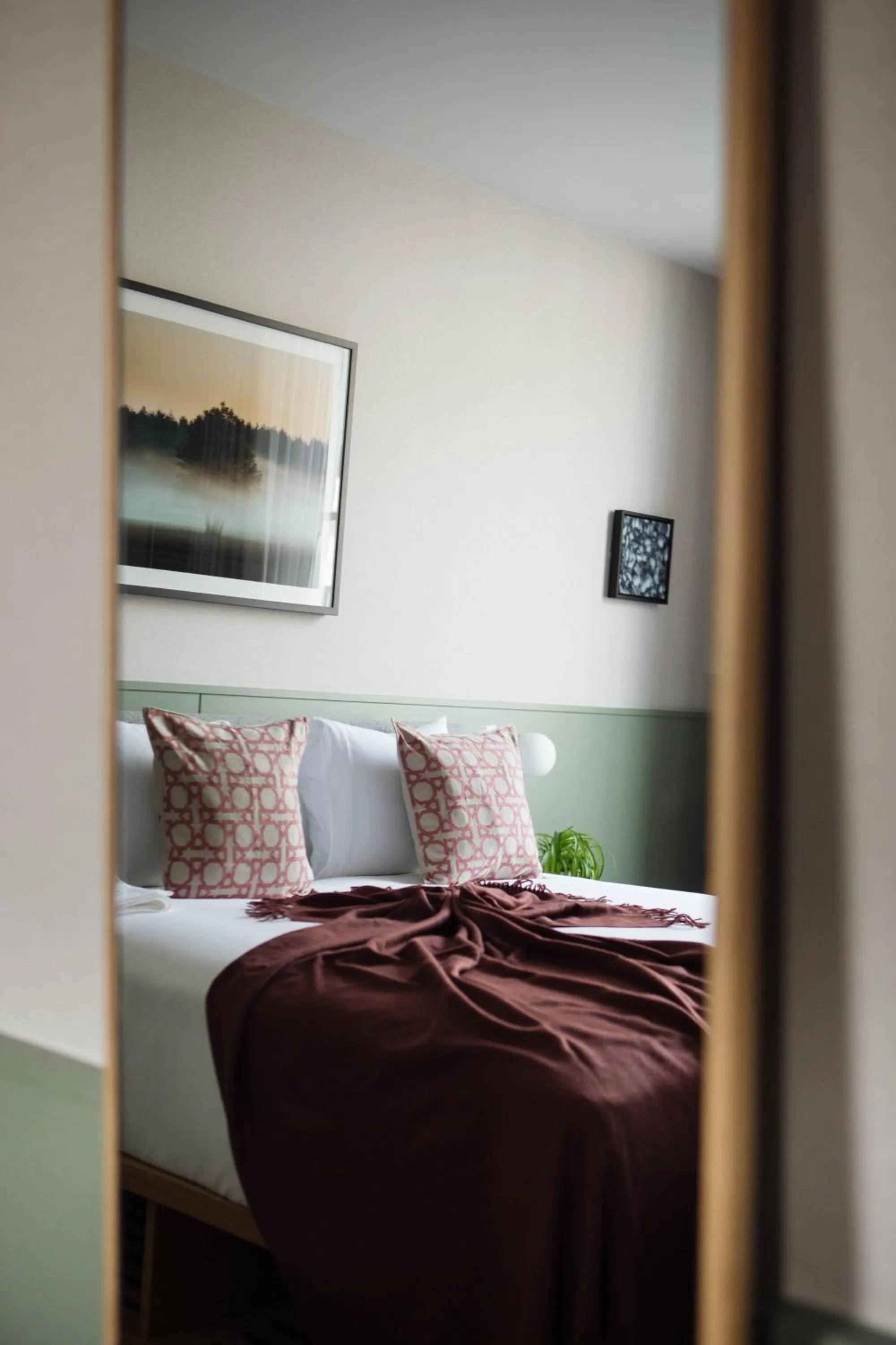 Bedroom, Bed in Inhabit Queen's Gardens, a Member of Design Hotels